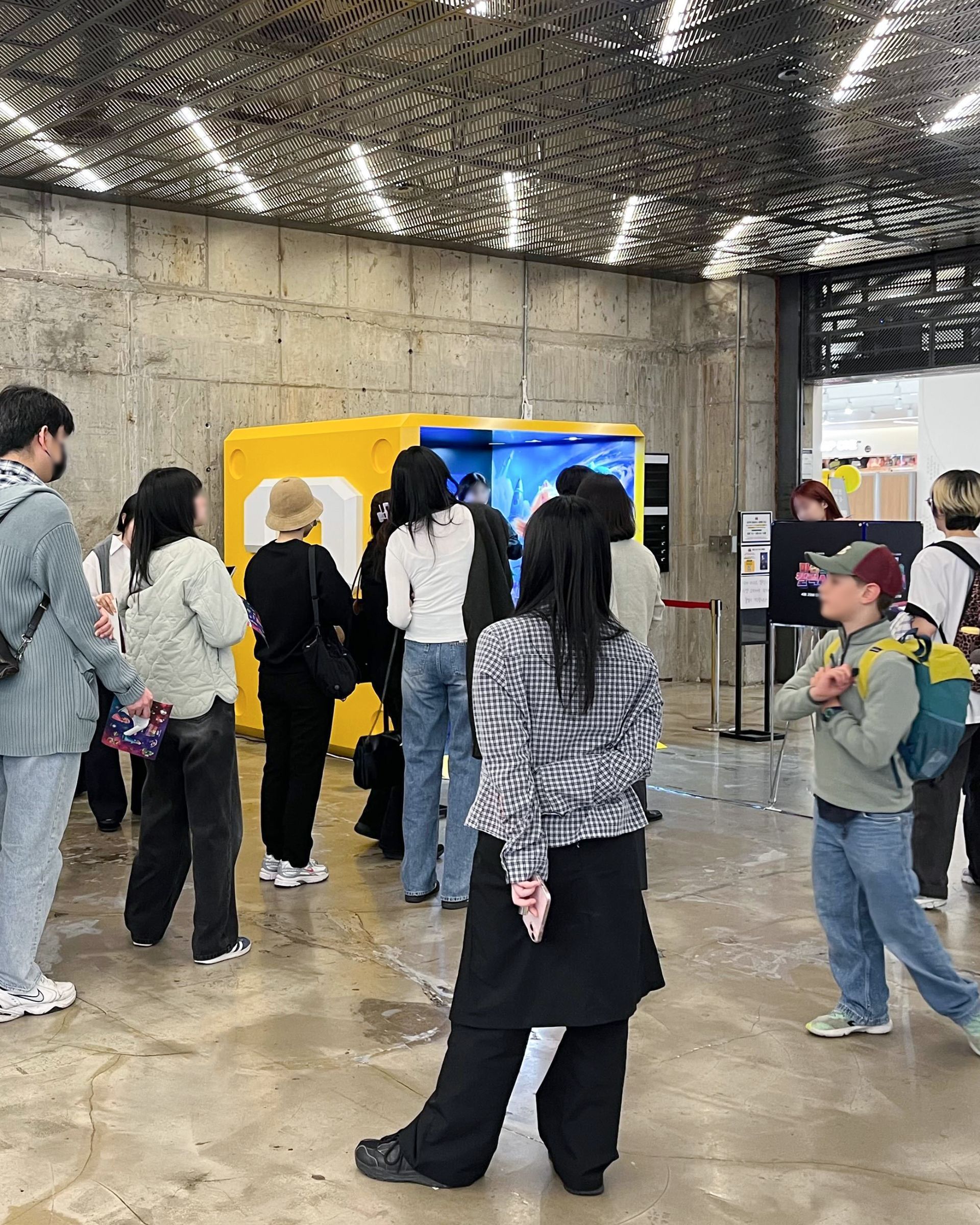 영화 '슈퍼 마리오 갤럭시' 시사회 어반피키 포토부스 촬영 현장