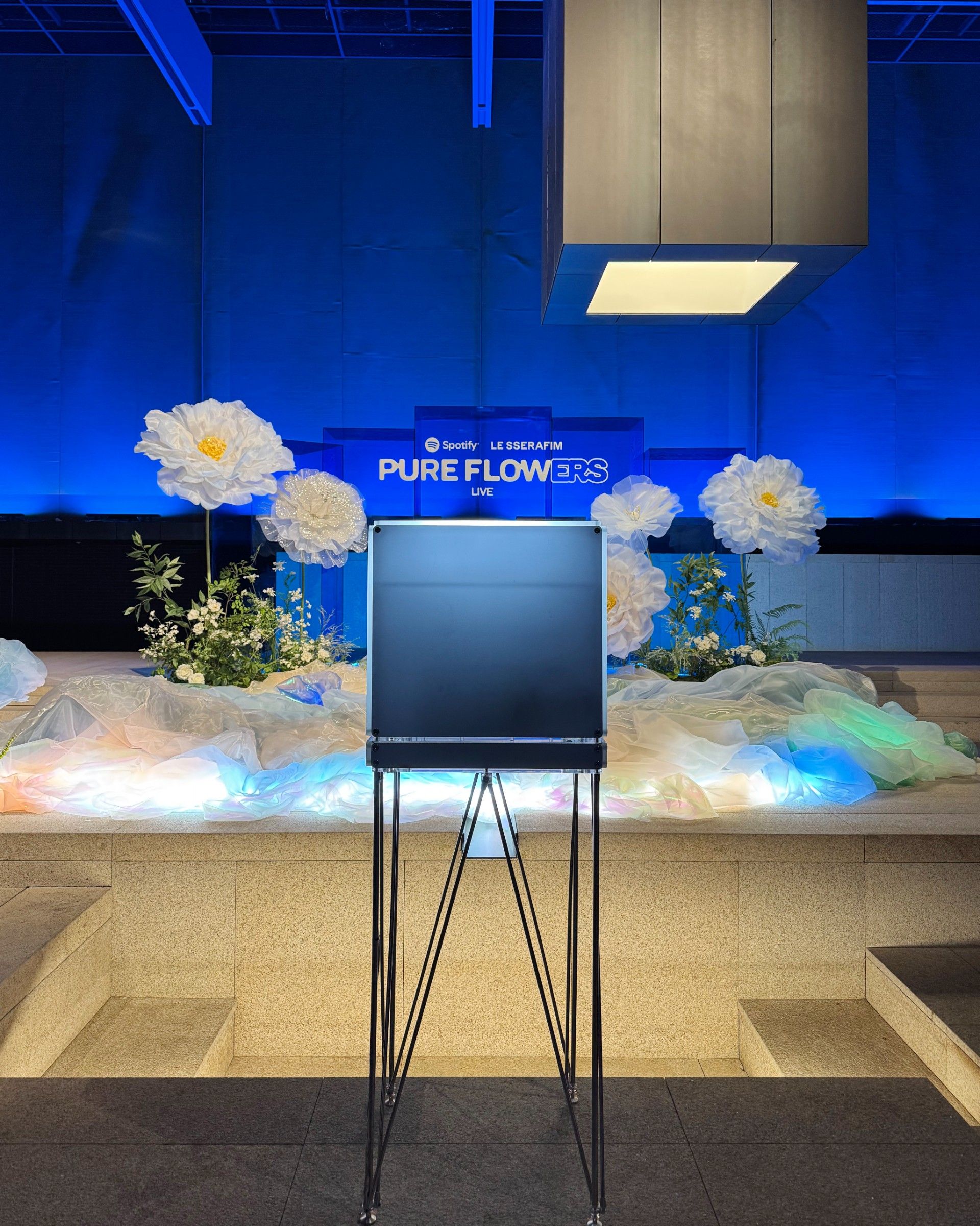 스포티파이 르세라핌 ‘PURE FLOWERS LIVE’ 행사
