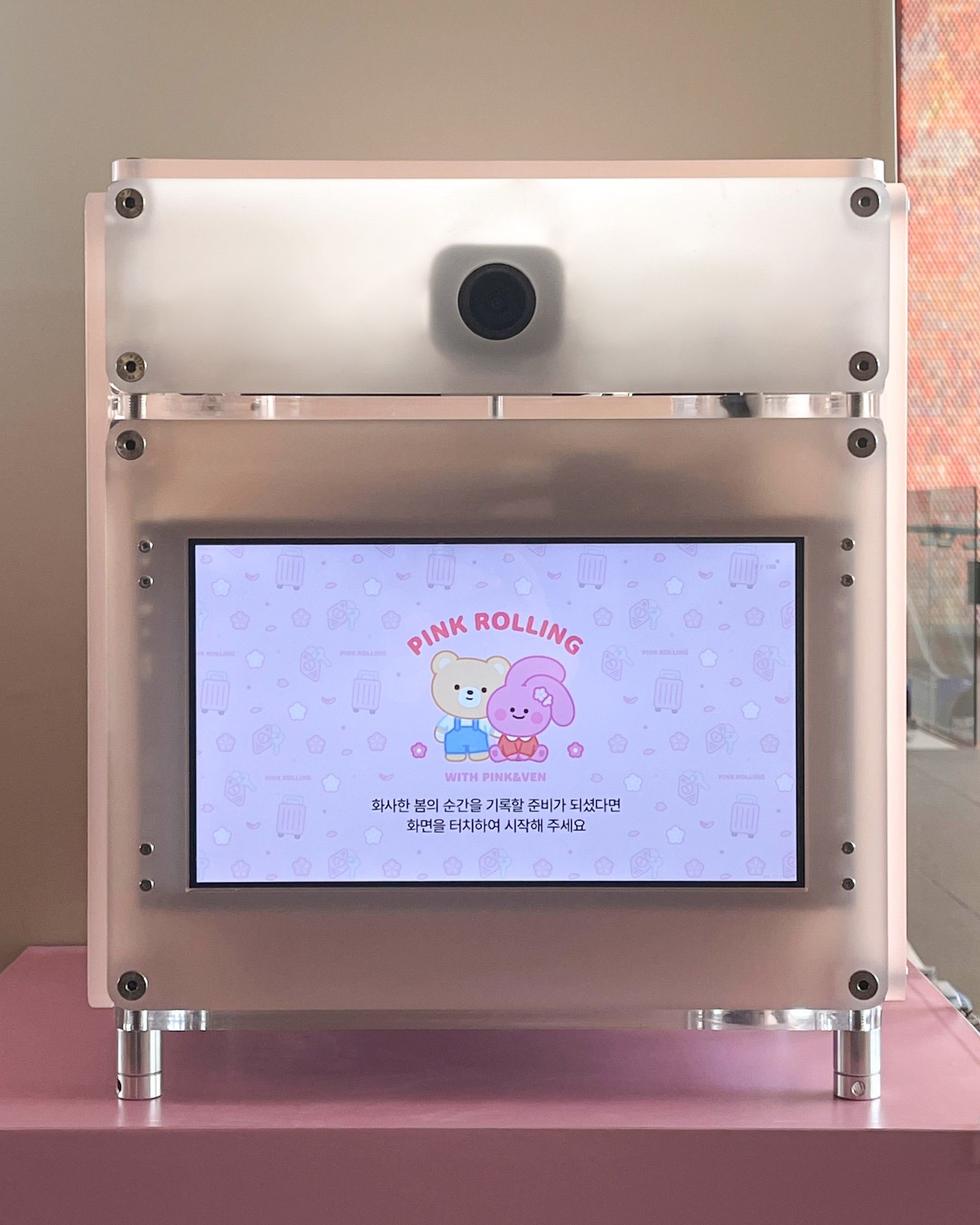 롤링힐스호텔 포토부스대여 설치 사례