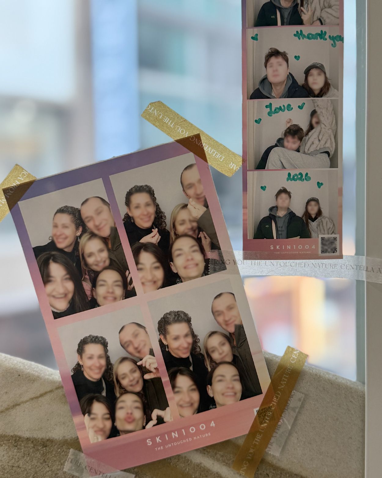 스킨천사 팝업스토어 한정 프레임 인화물