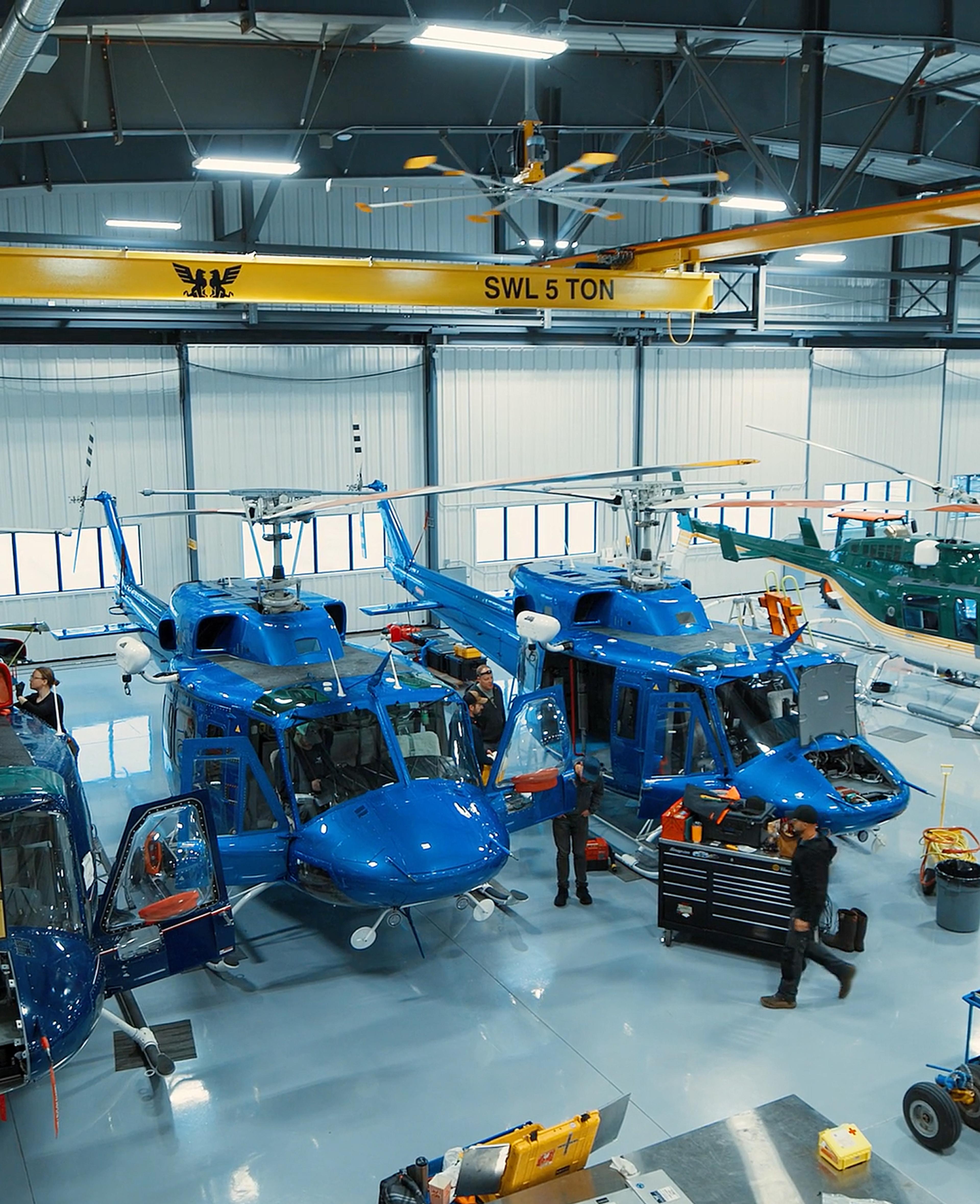 Ascent Helicopters Hangar