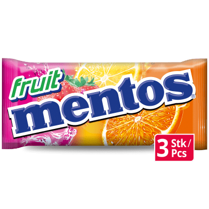 MENTOS FRUIT 3 PACK