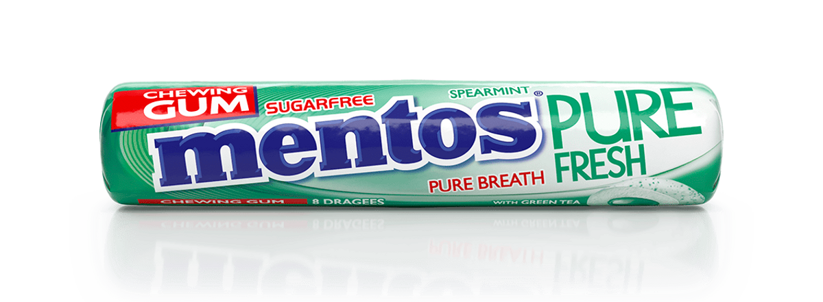 Mentos Kaugummi Pure Fresh Spearmint 2 Mentos Switzerland 3075