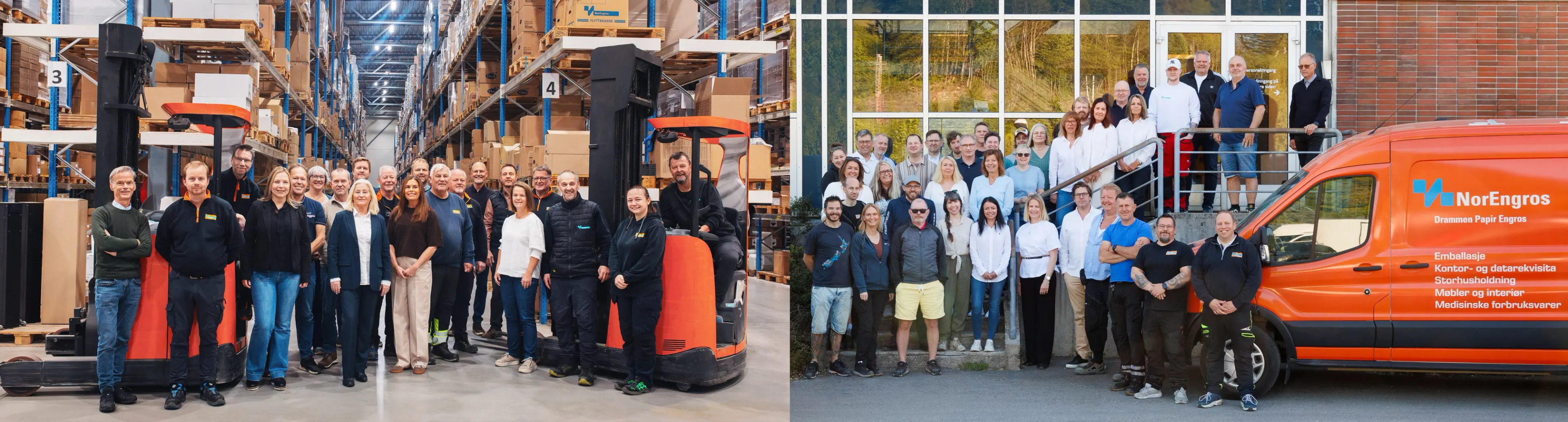 Drammen Papir Engros sentralt plassert i Kobbervikdalen