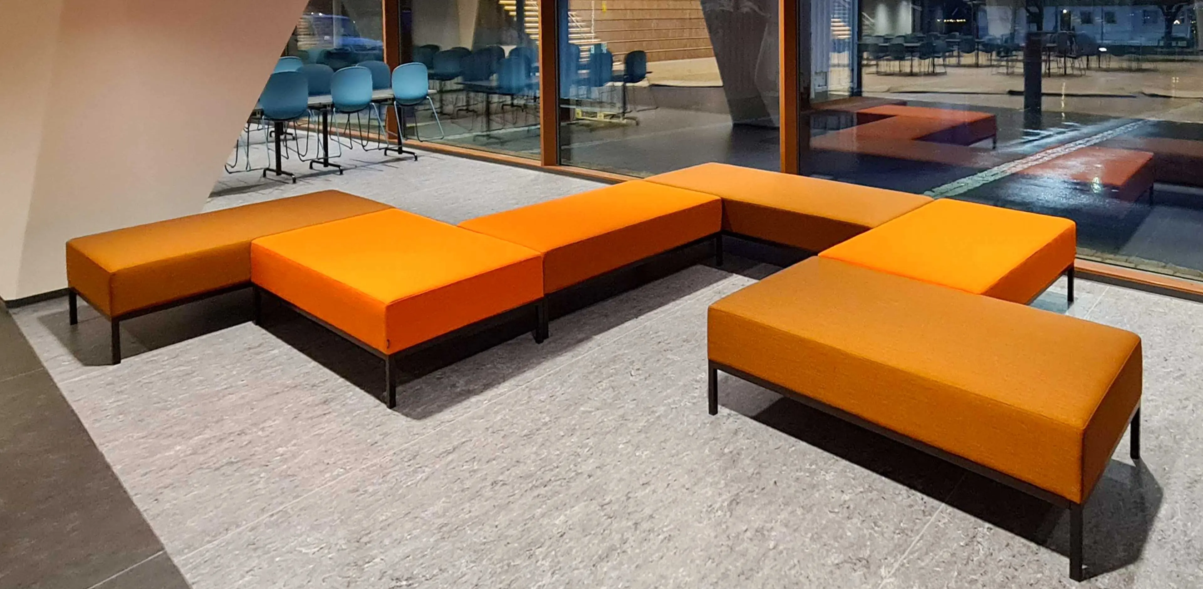 Møbler fra Norengros på Aspåsen skole