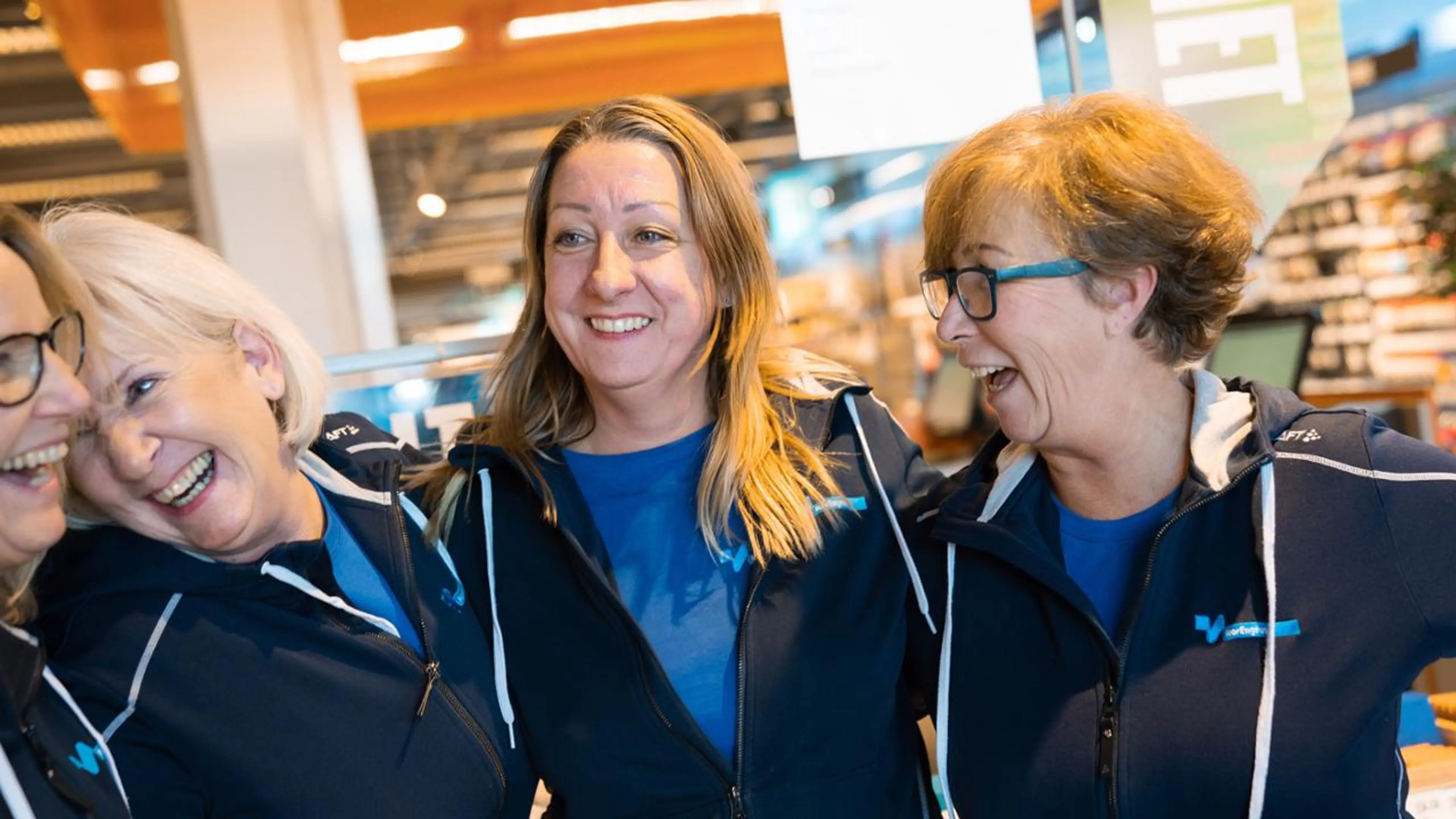 Ansatte i Norengros' butikker