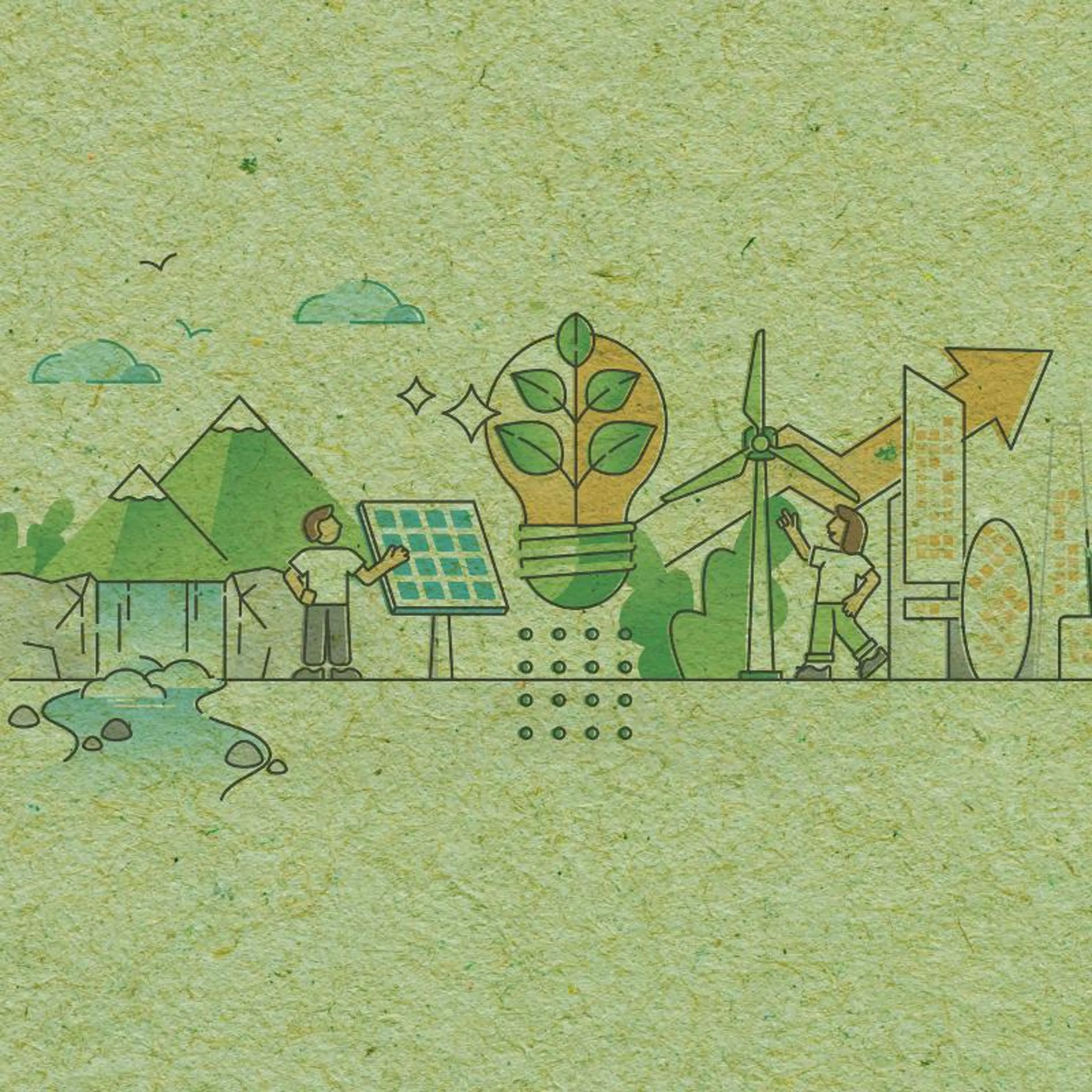 Bilde som illustrerer bærekraft - strategi og lederskap