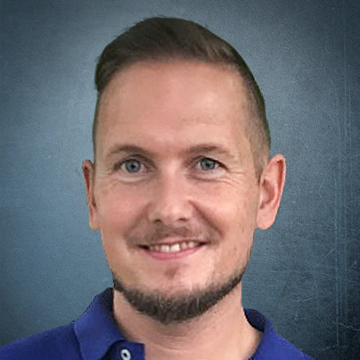 Bildet viser Kristian Müller, salgskonsulent i Bodø, Salten og Helgeland.