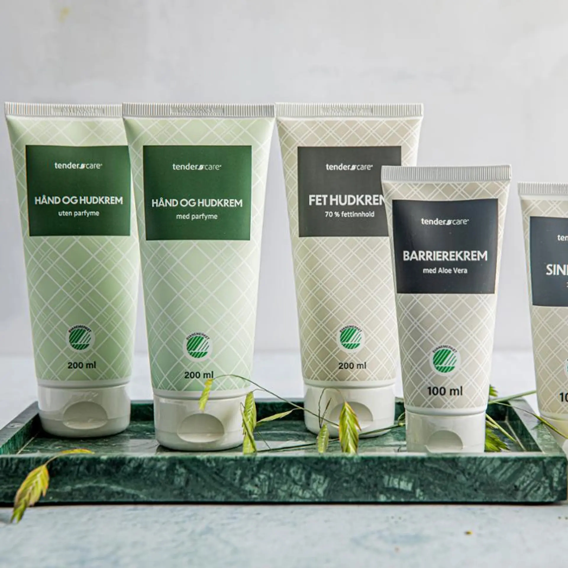 Tendercare - naturlig hudpleie utviklet for helsesektoren