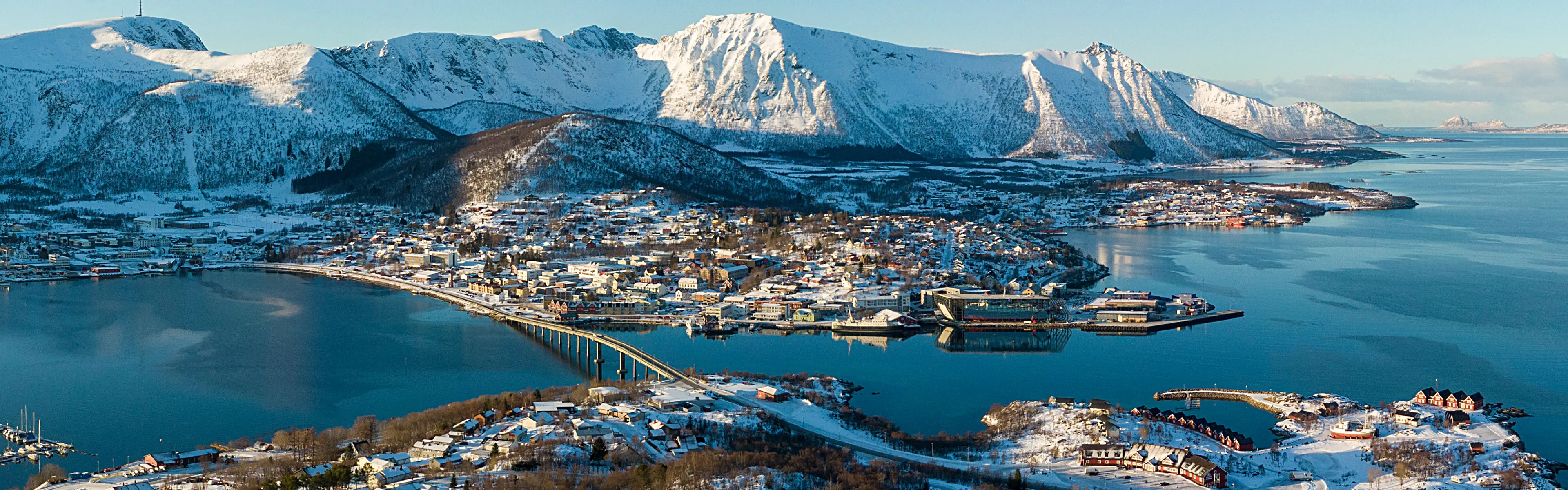 Panorama av Stokmarknes