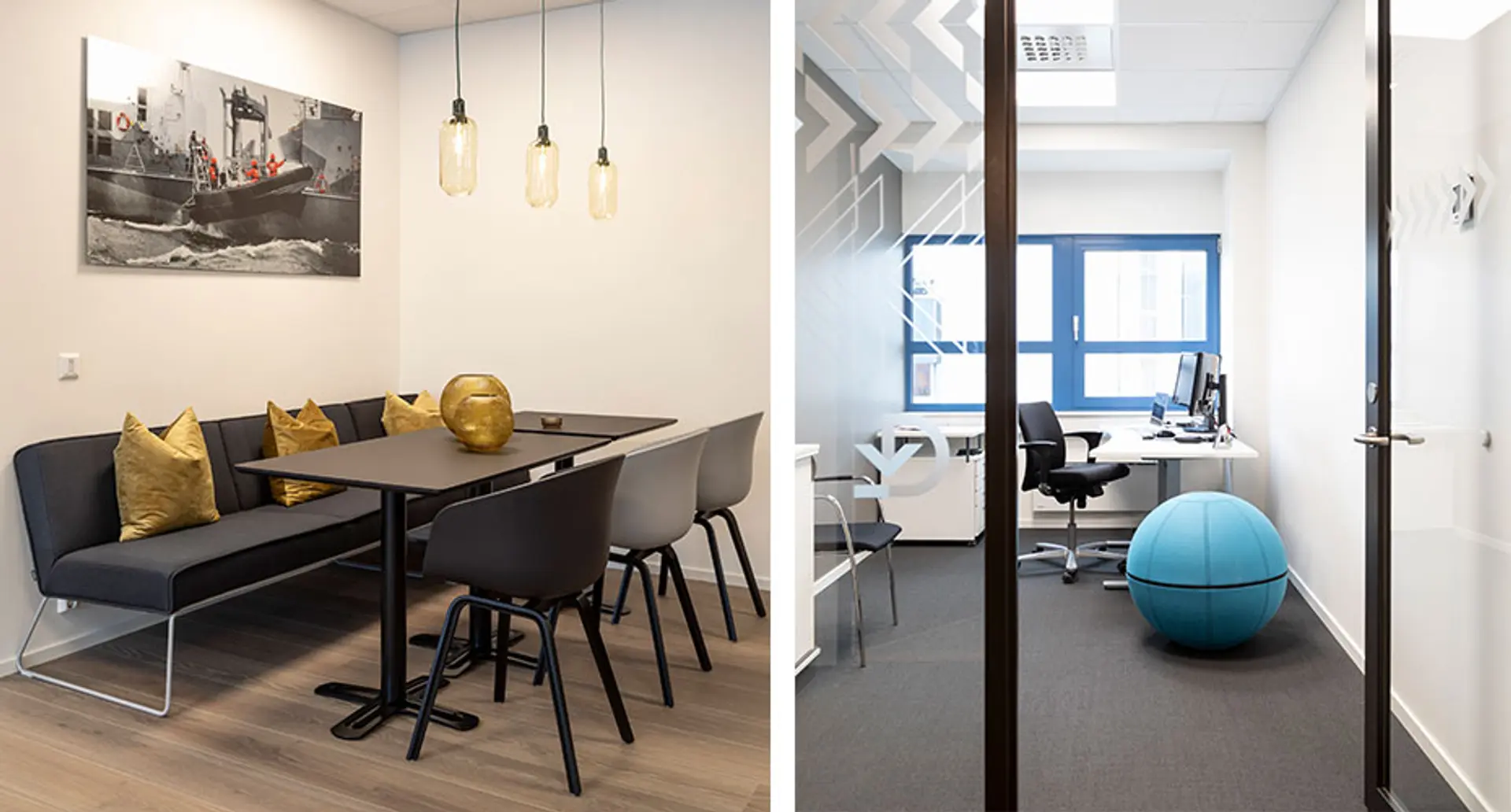 Bilder av diverse nye rom hos Vestdavit