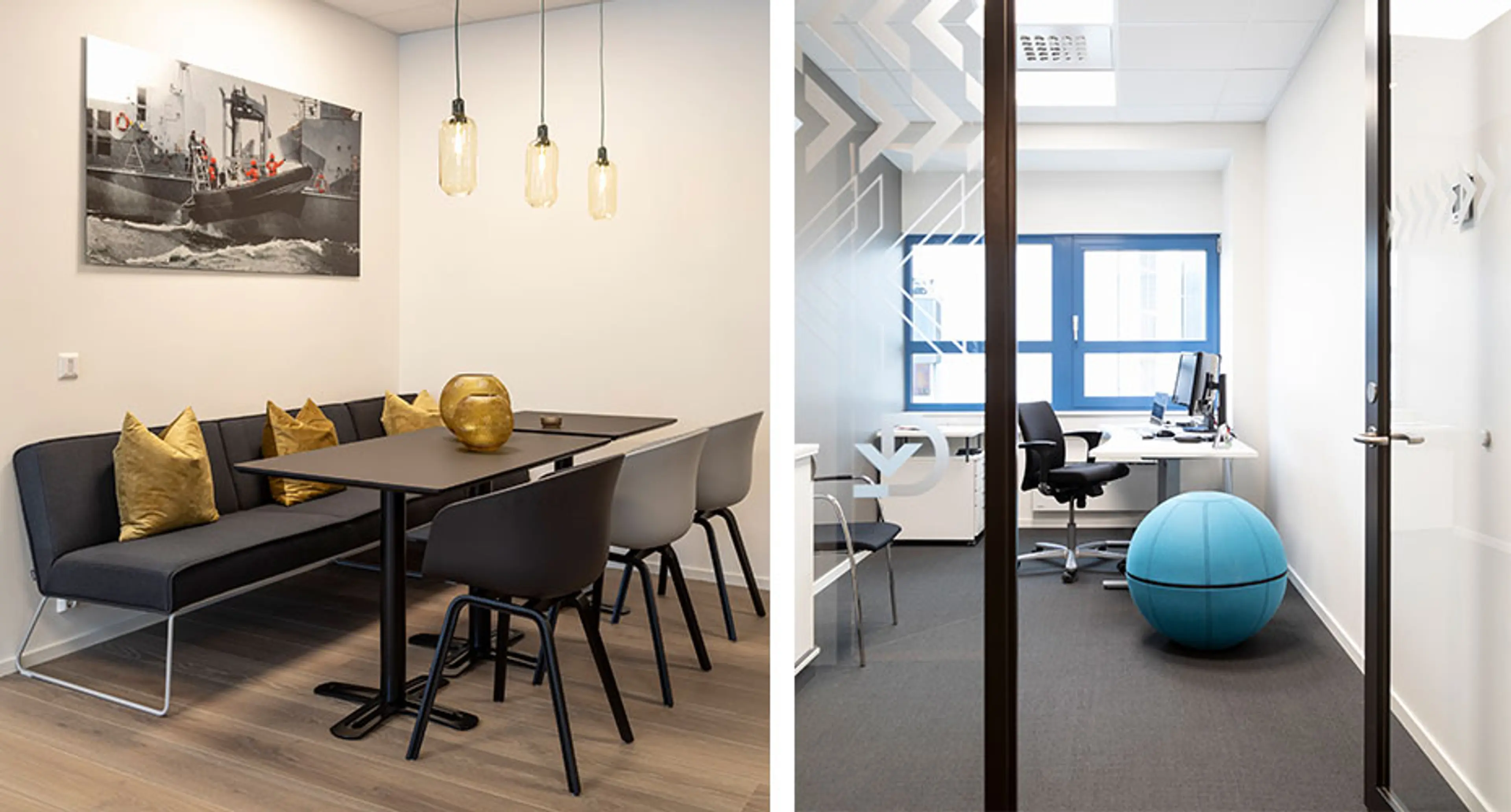 Bilder av diverse nye rom hos Vestdavit