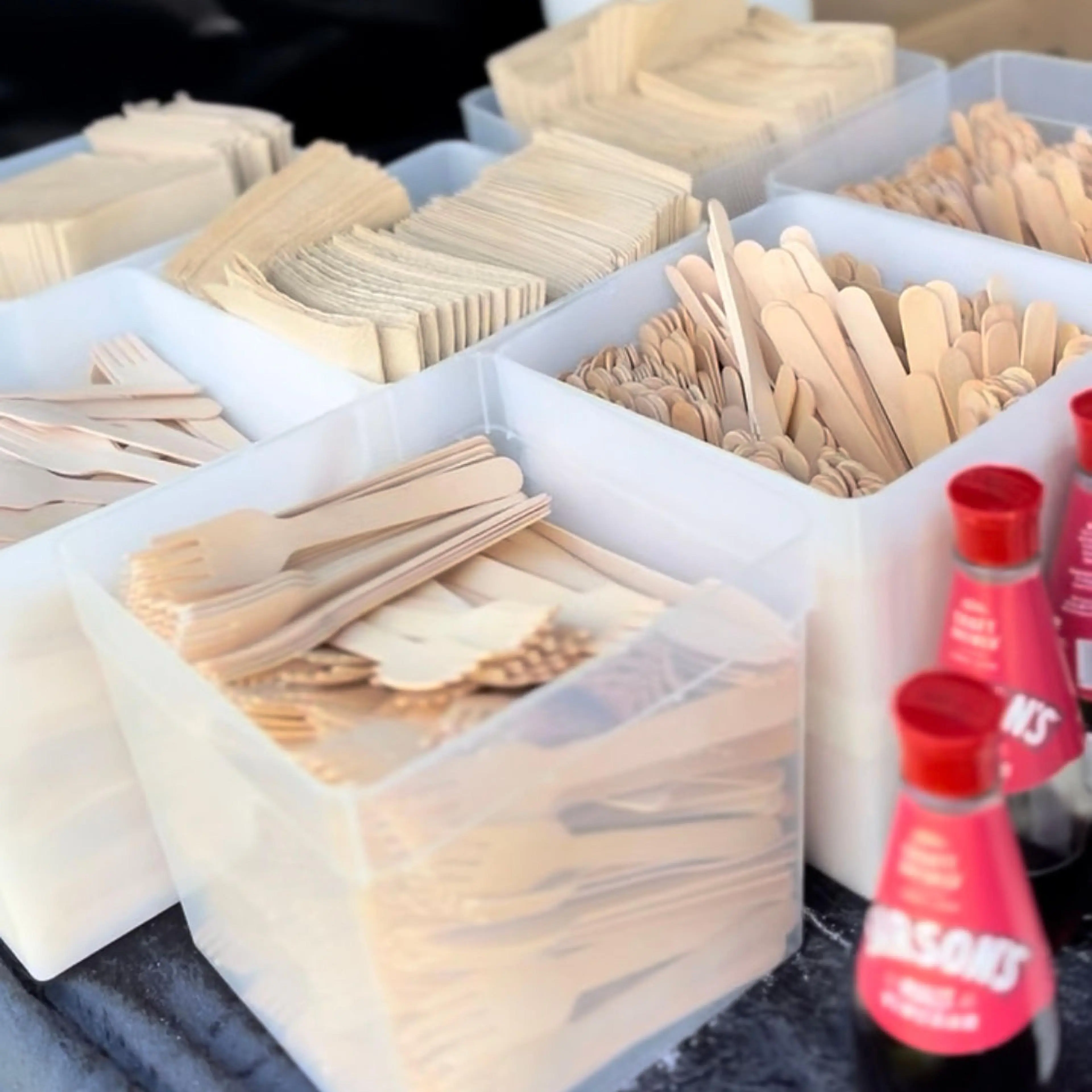 Engangsbestikk i tre