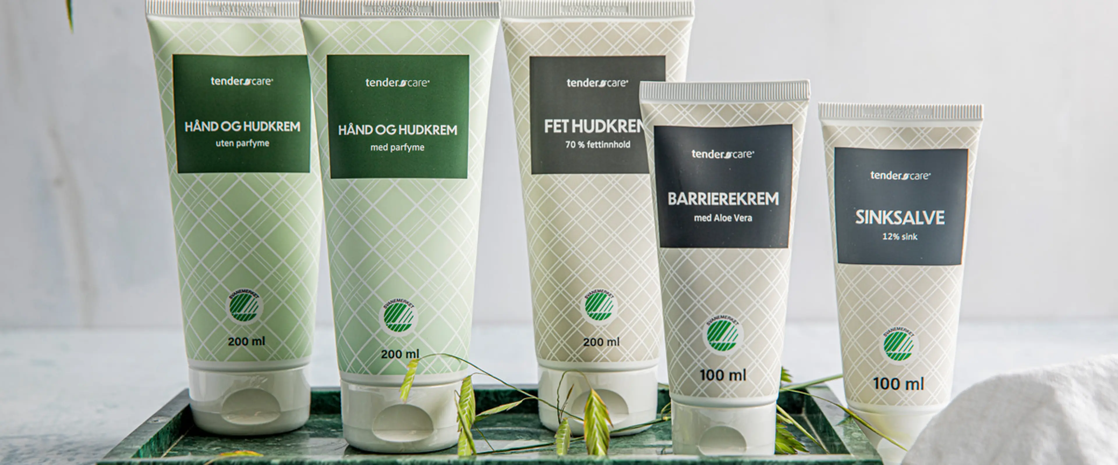 Tendercare - en naturlig hudpleie utviklet for helsesektoren