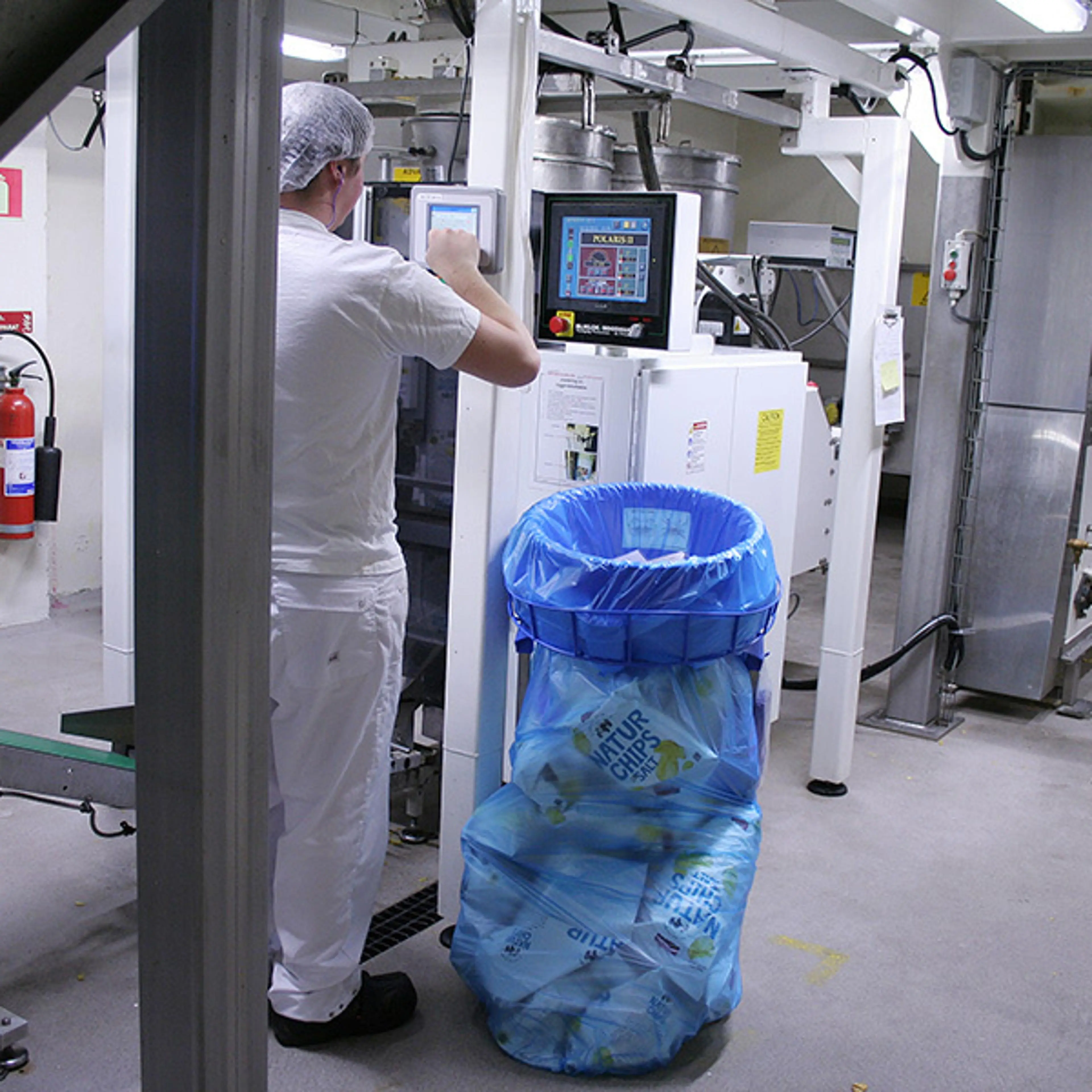 Longopac classic I bruk i industri