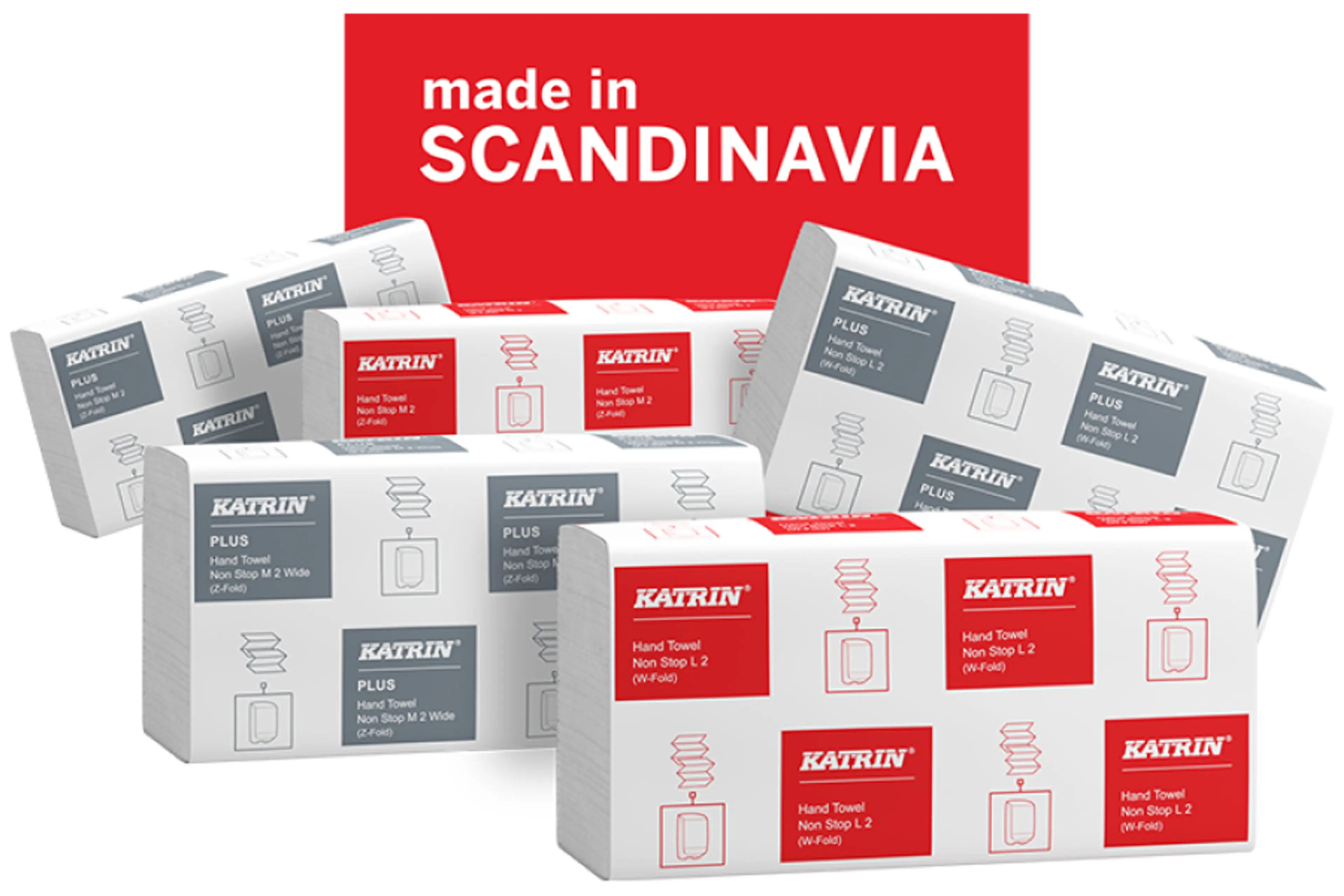 Katrin Made in Scandinavia papirhåndklær