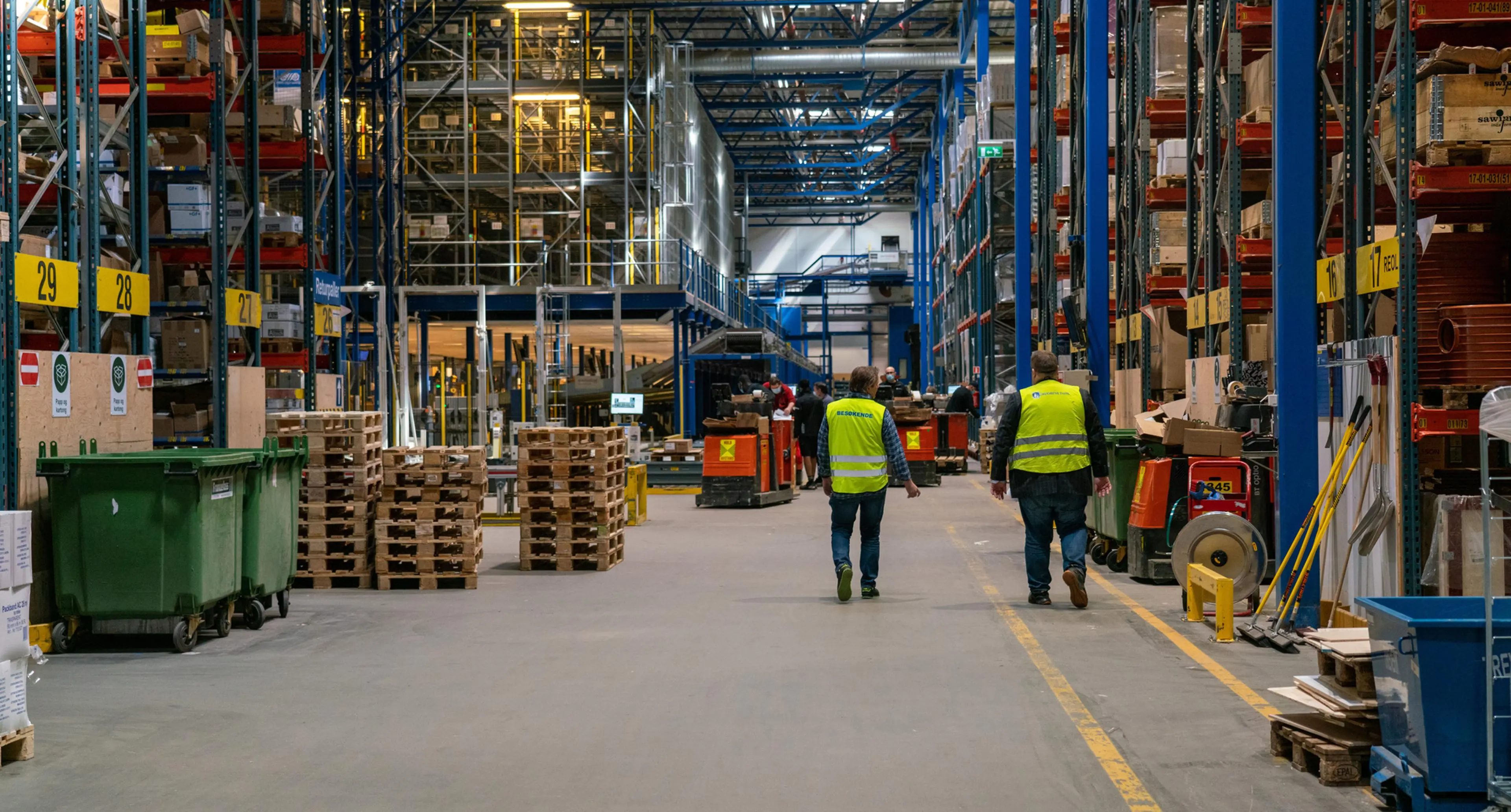 Lageret til Brødrene Dahl i Oslo