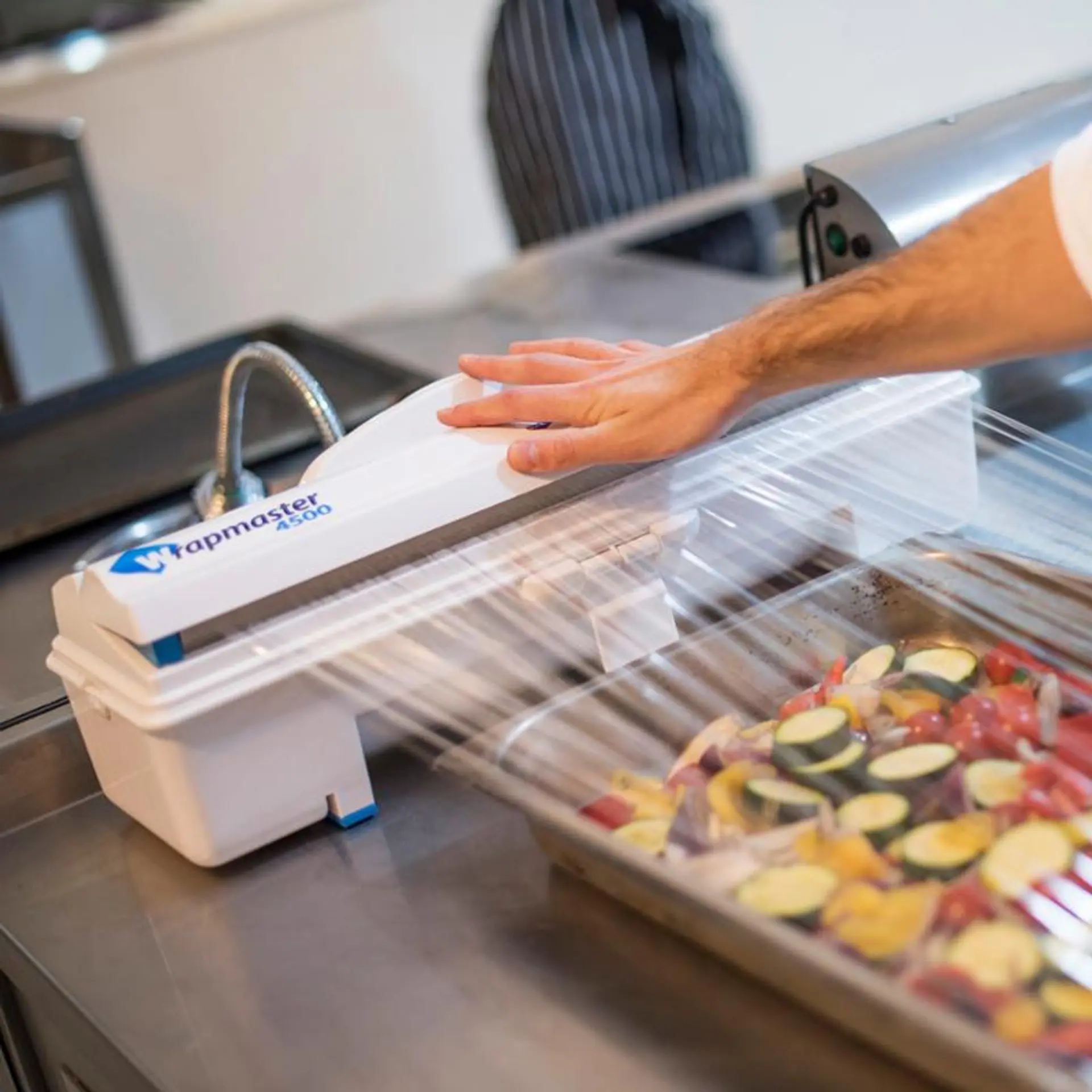 Wrapmaster 4500 dekker form med grønnsaker