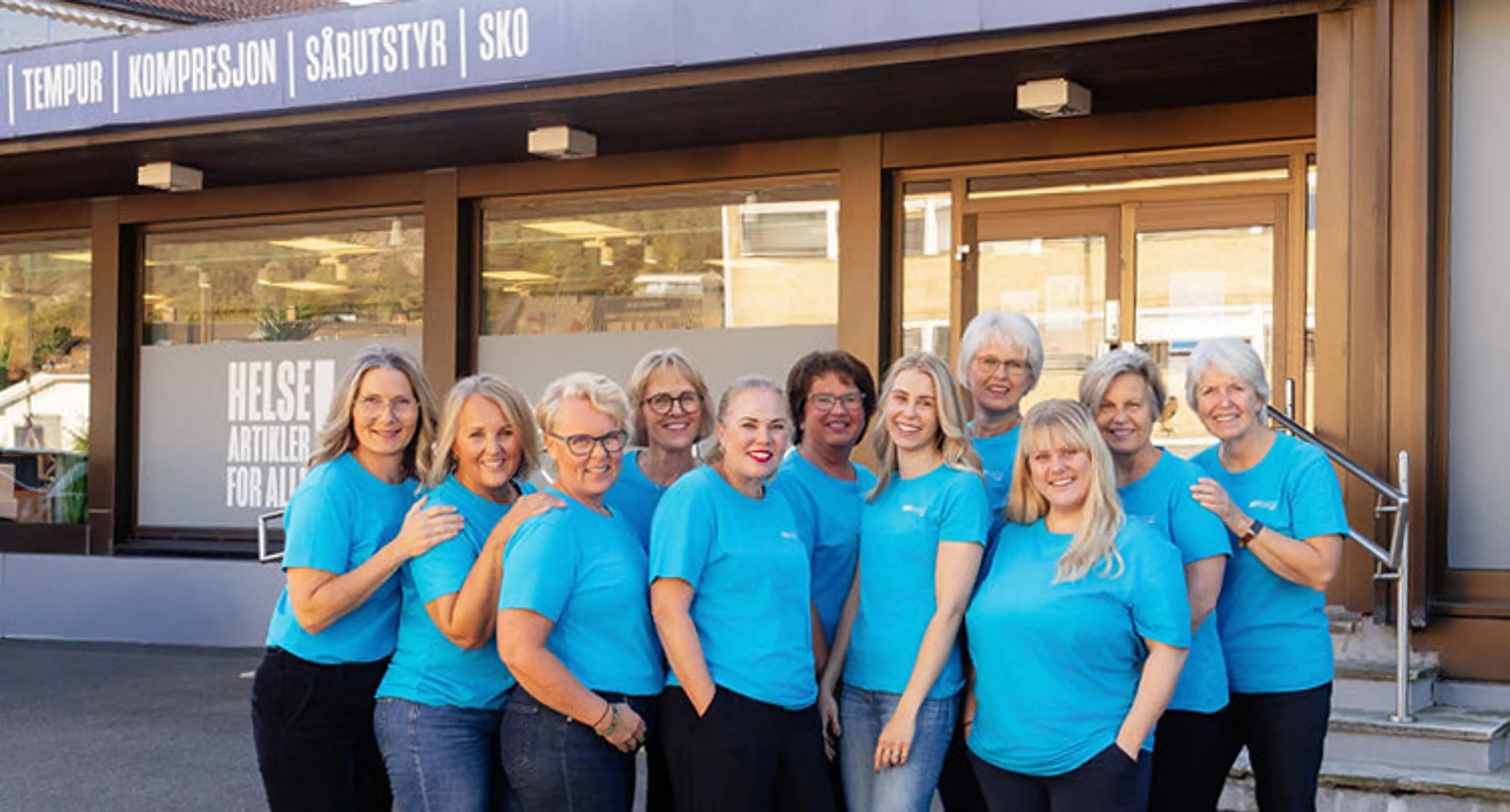 Vår bandasjist Medi Buskerud i Rosenkrantzgata 11