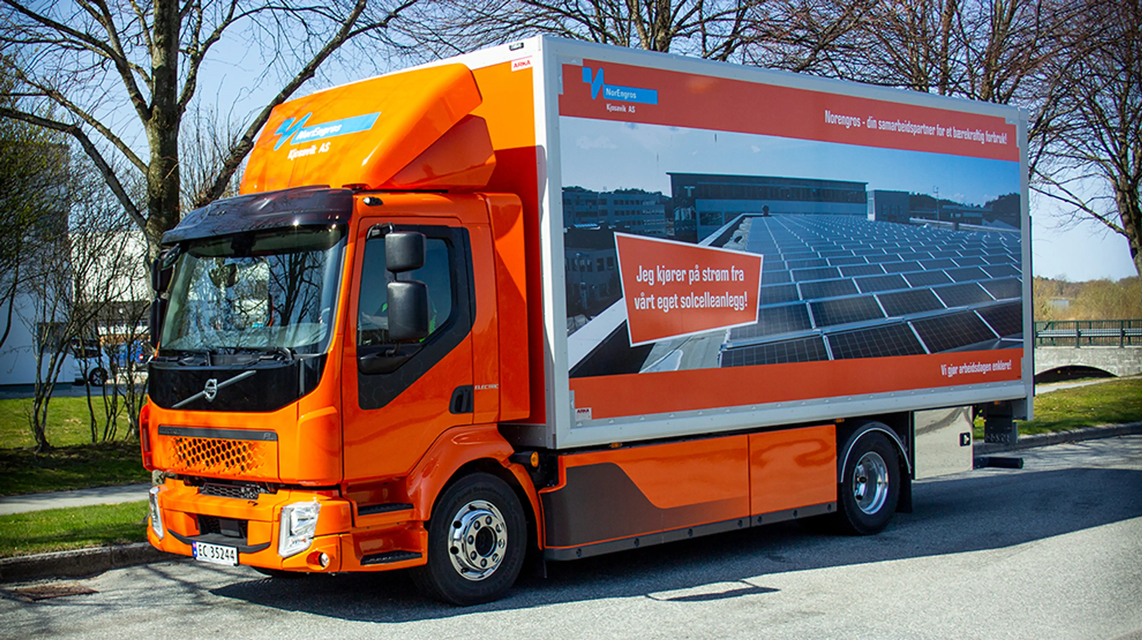 Helelektrisk lastebil