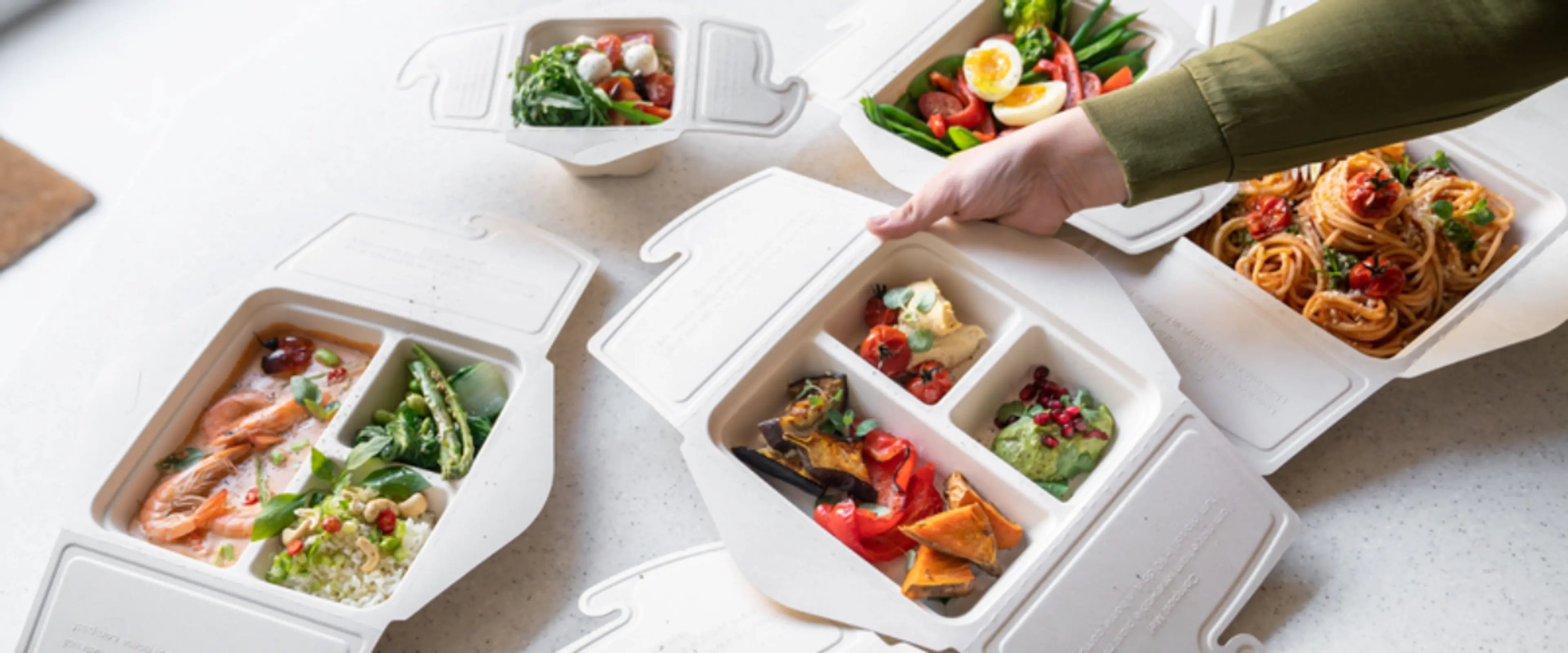 Mat pakket i Meal Box To Go