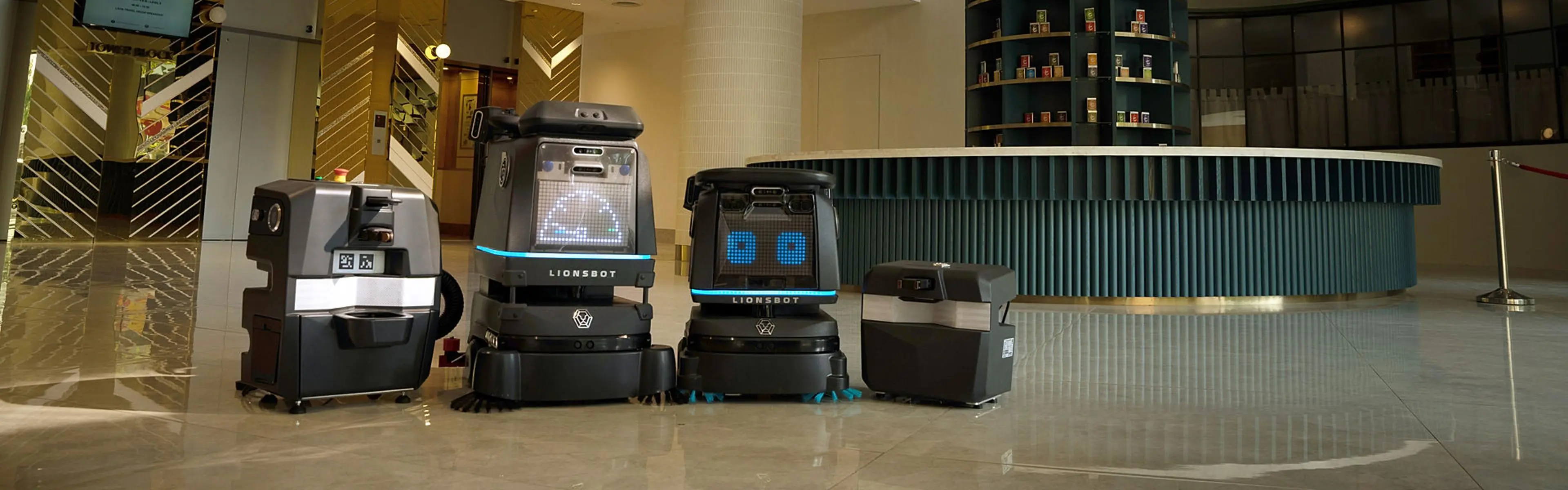 Lionsbot R3 Vac og R3 Scrub sammen