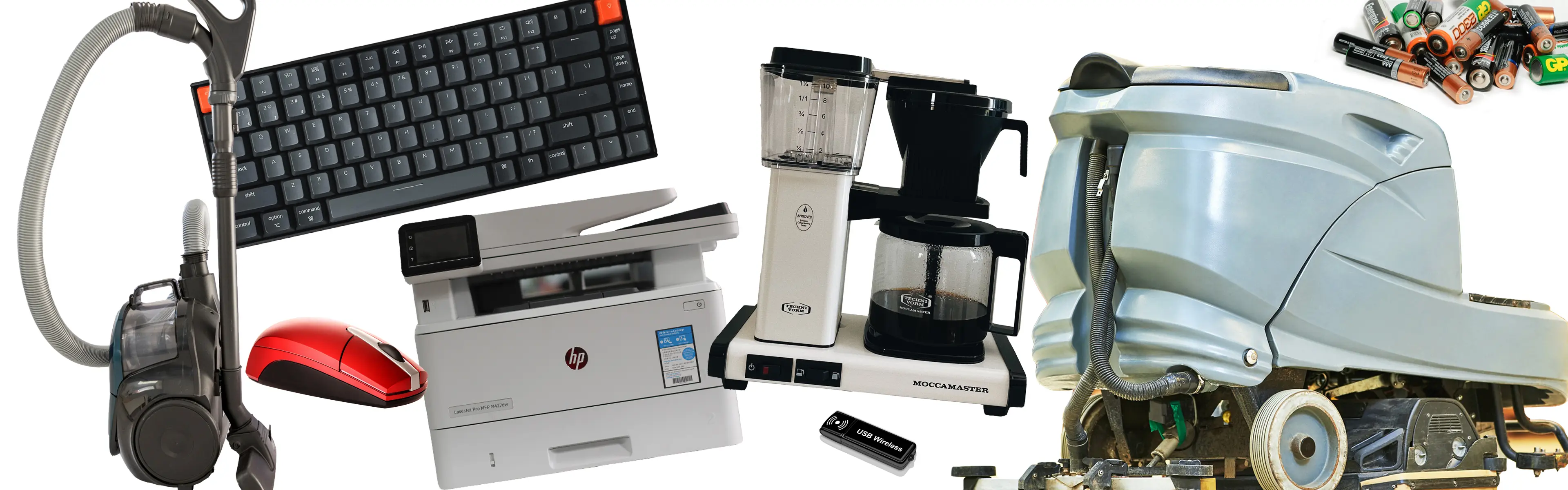 Vi henter ditt EE-avfall, stort eller smått