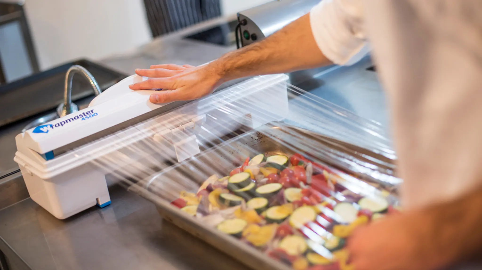 Wrapmaster 4500 dekker form med grønnsaker