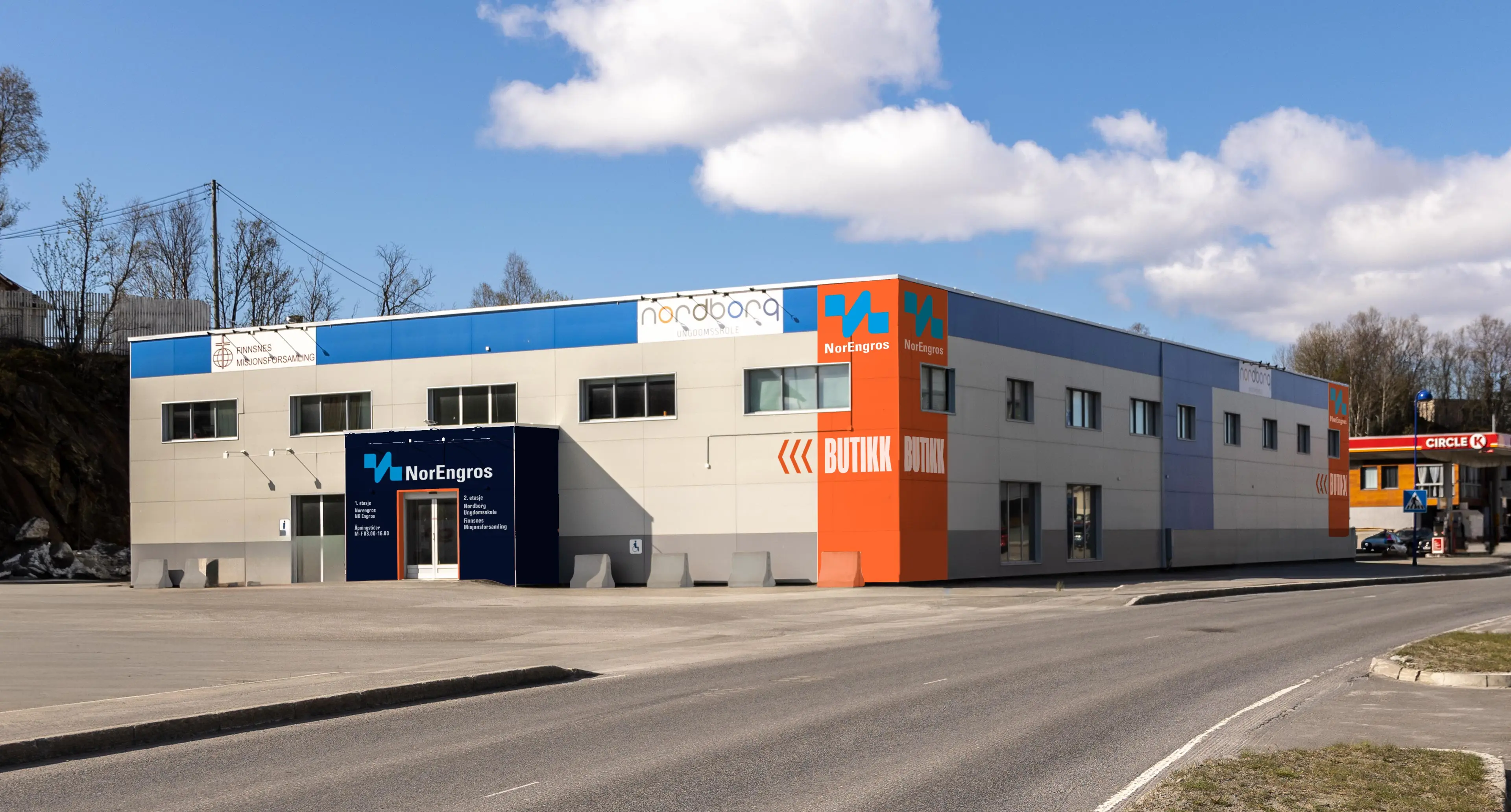 Bildet viser butikken i Storgata 53.