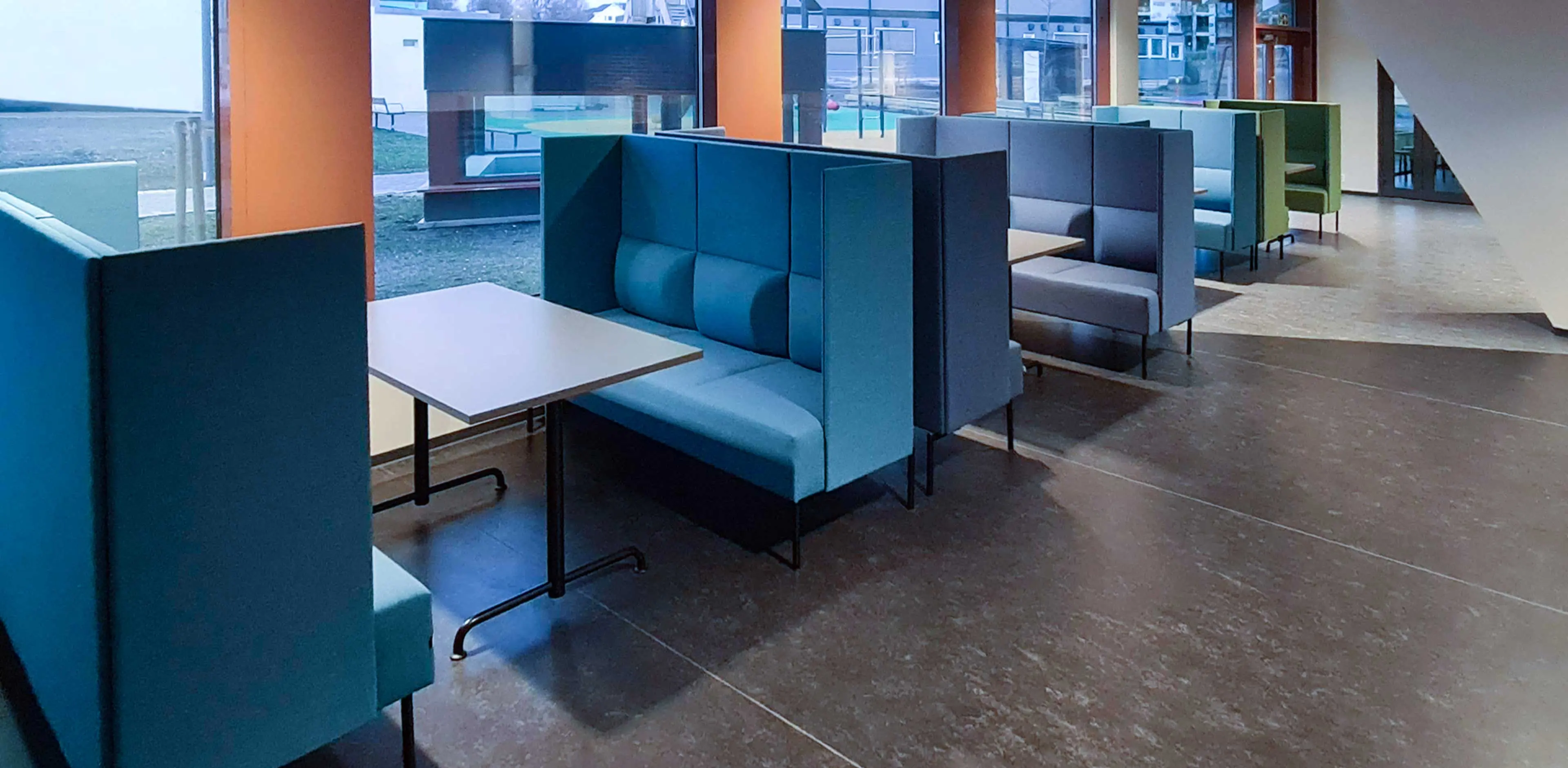 Møbler fra Norengros på Aspåsen skole