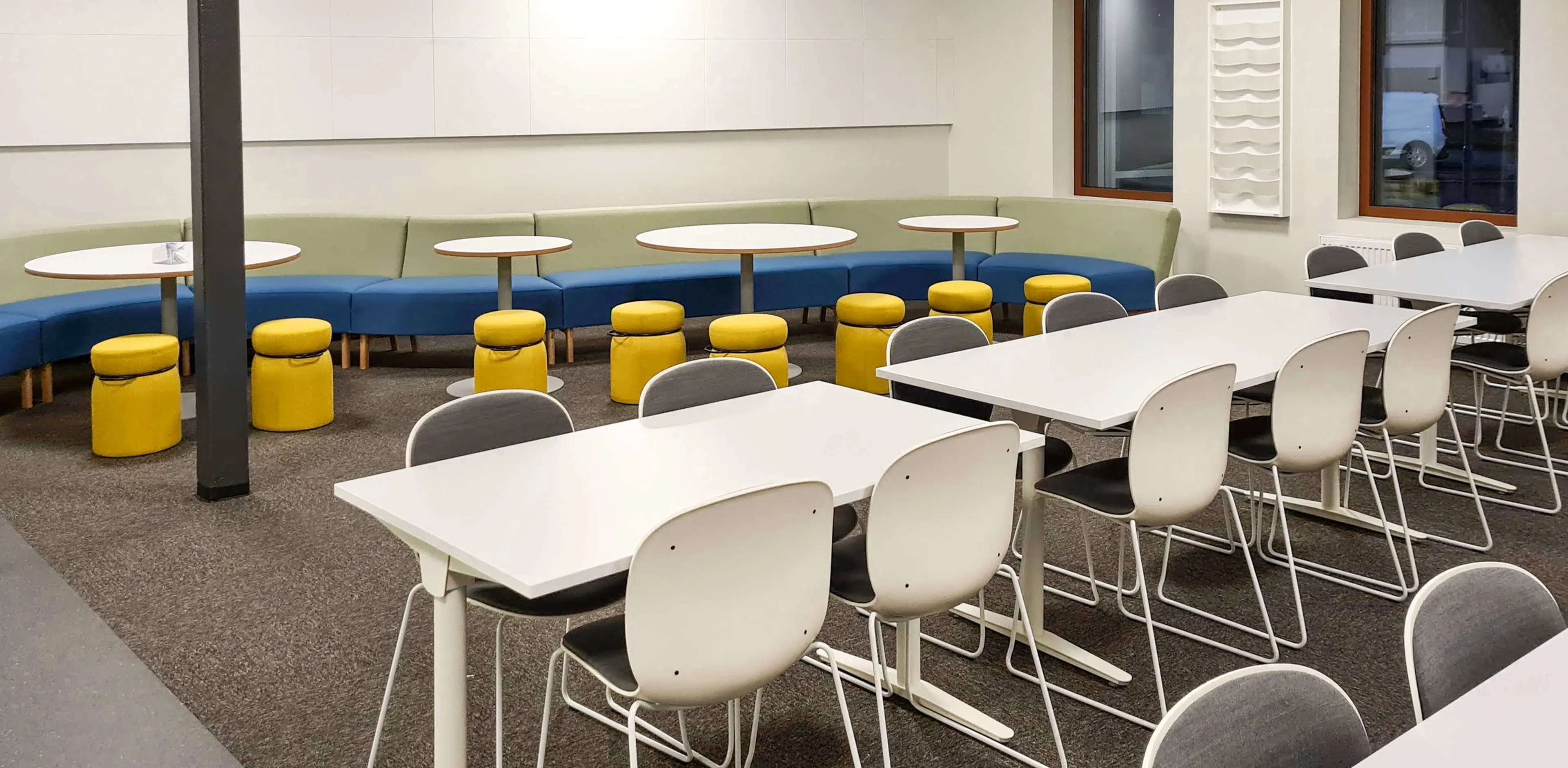 Møbler fra Norengros på Aspåsen skole