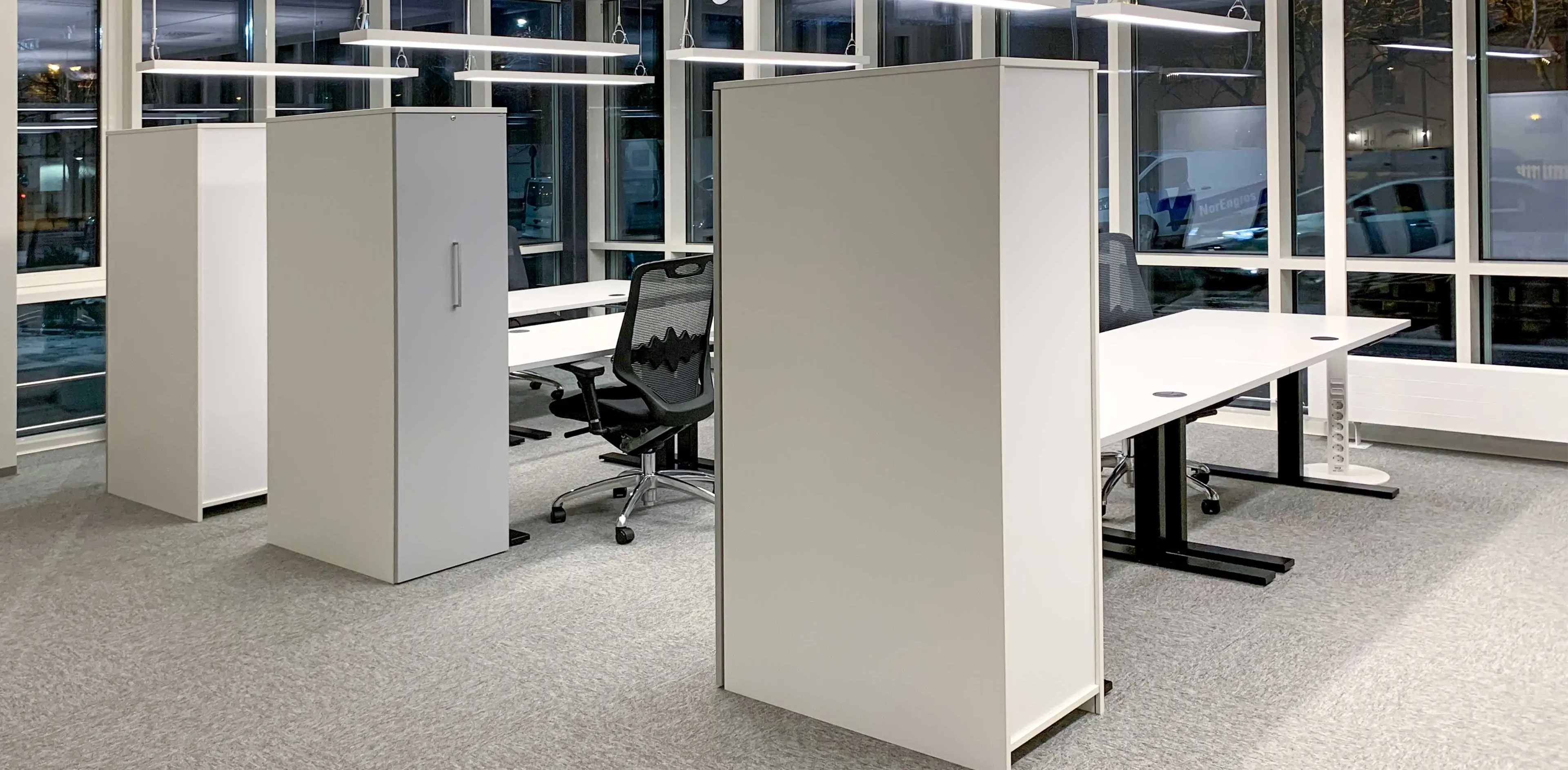 Møbler fra Norengros på Aspåsen skole