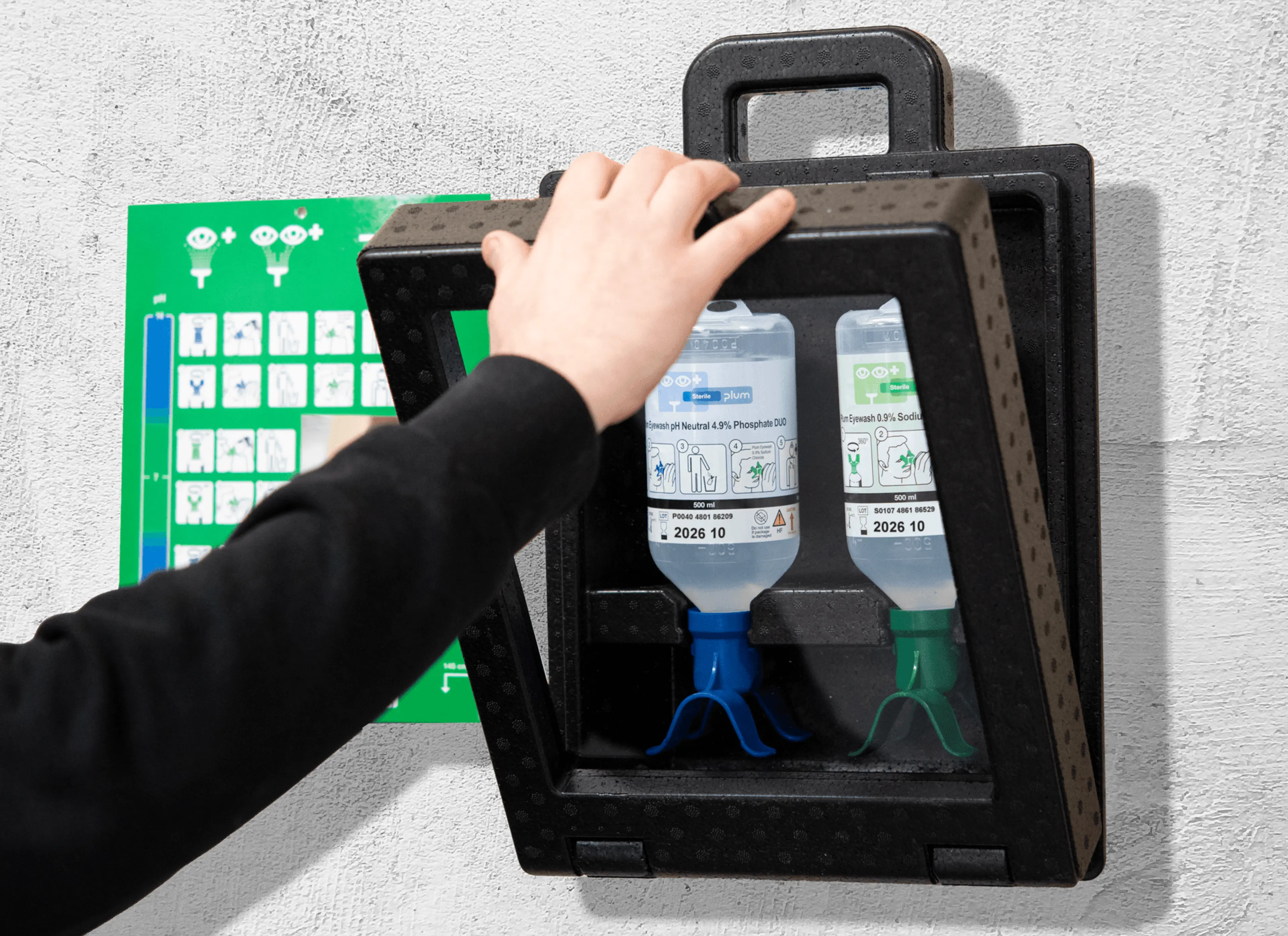 Ibox øyeskyllestasjon