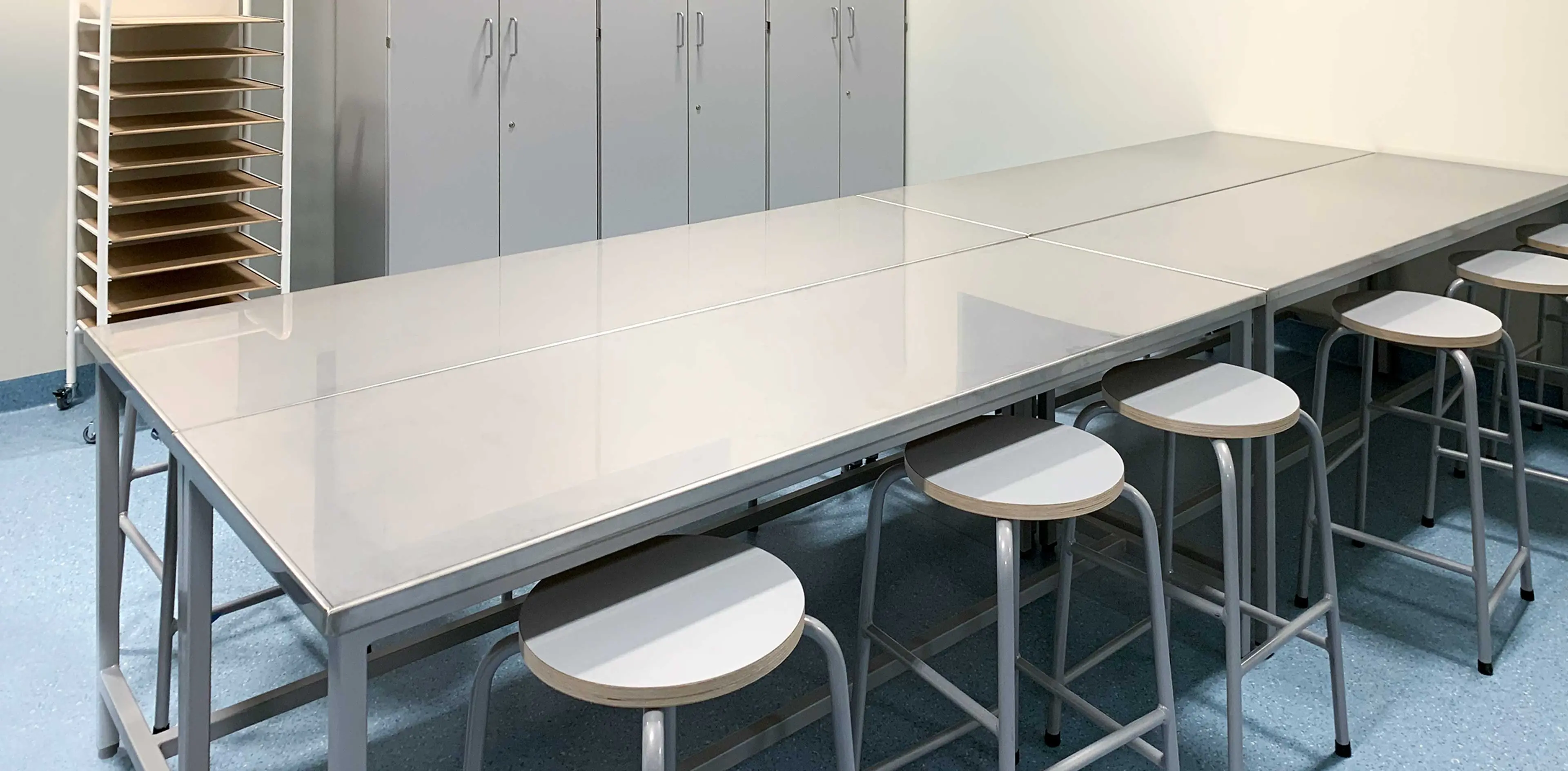 Møbler fra Norengros på Aspåsen skole