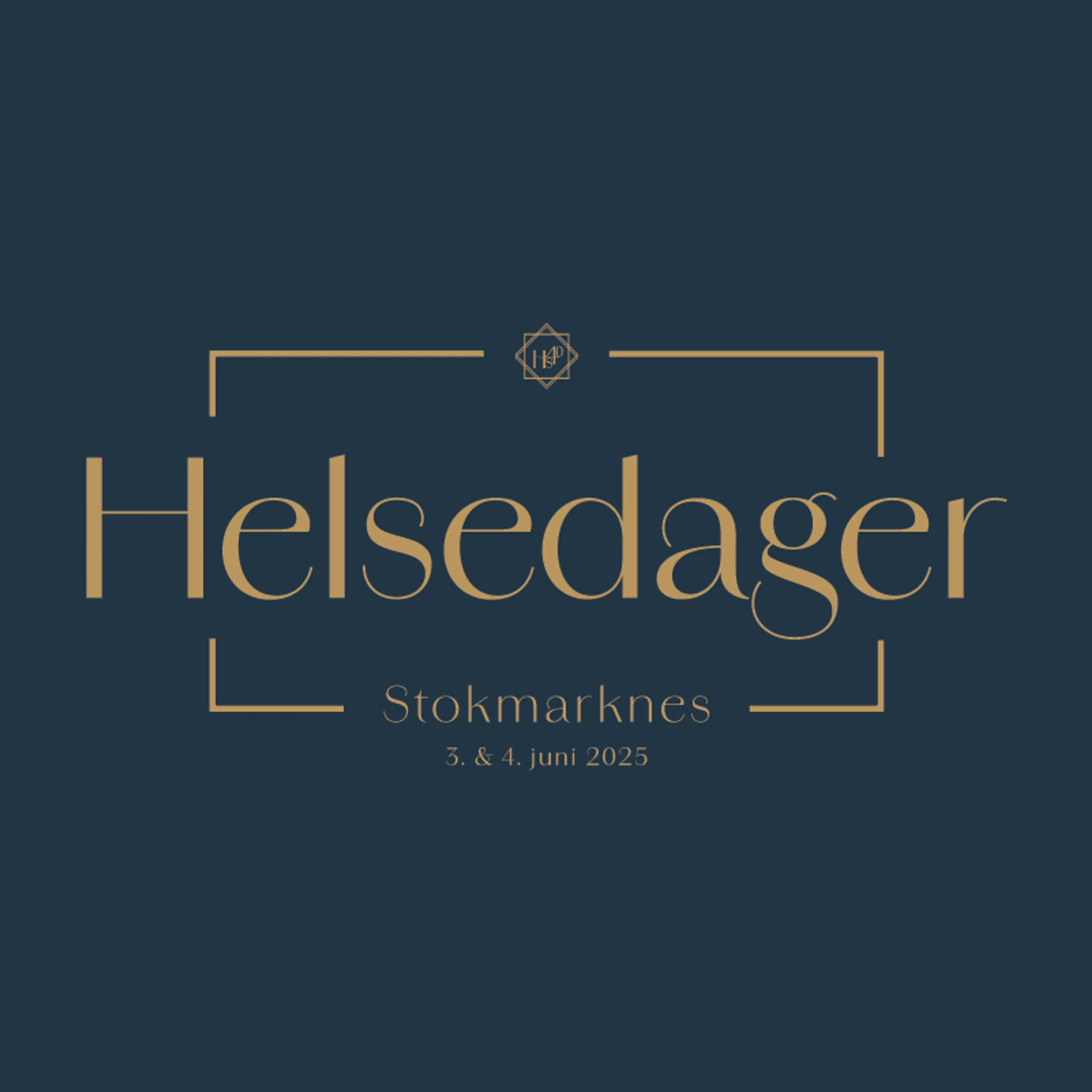 Helsedager Stokmarknes - Logo