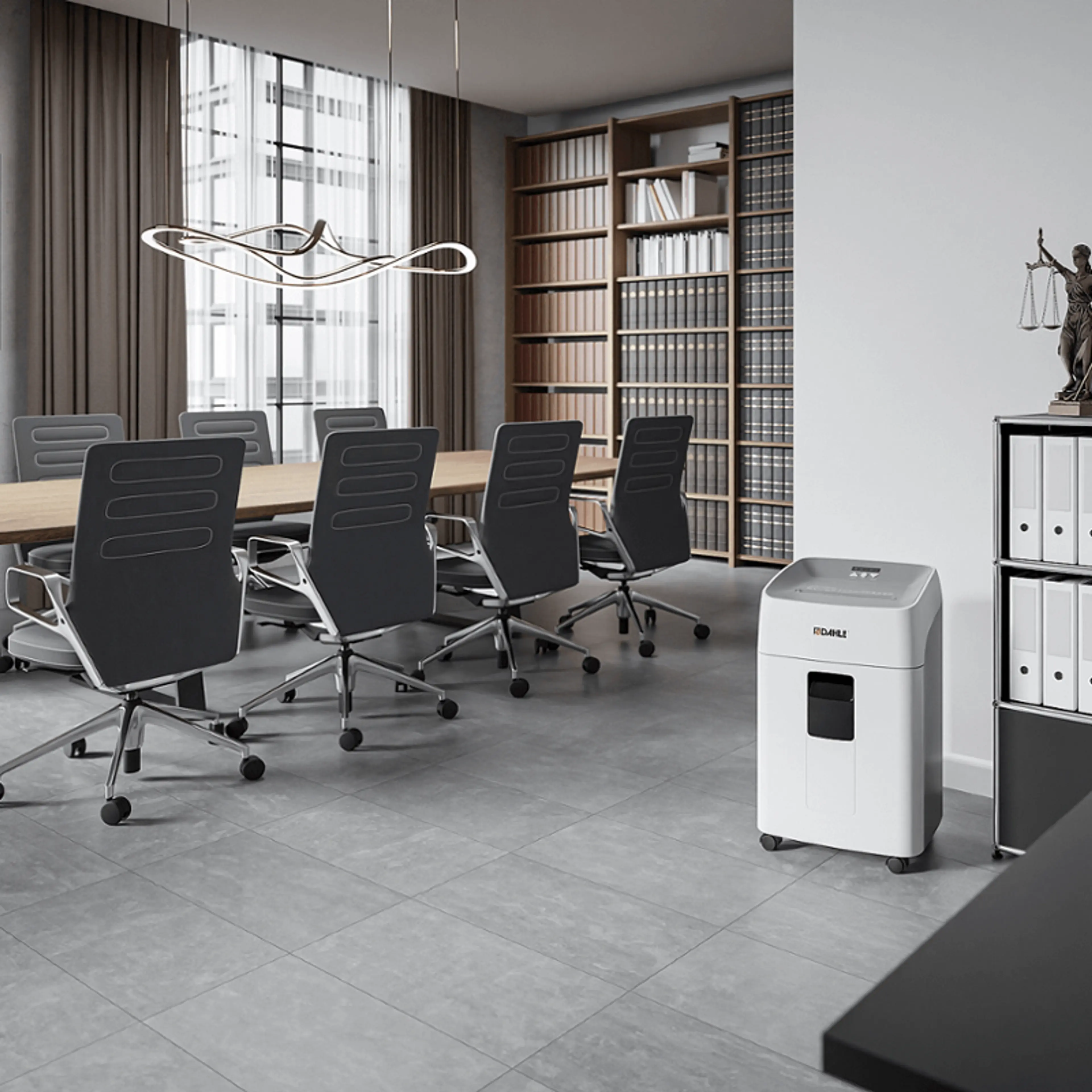 Dahle makuleringsmaskin på kontor