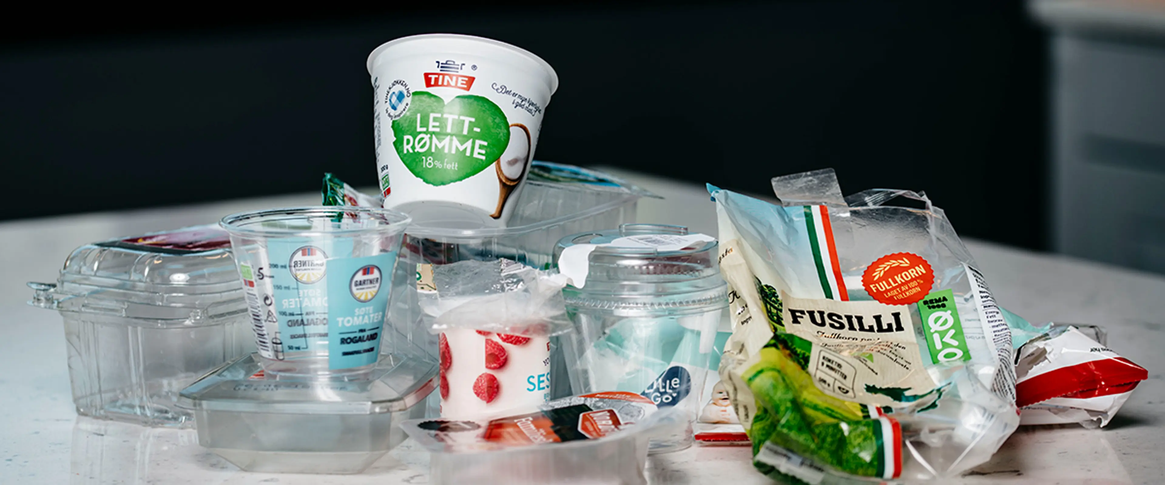 Diverse plastprodukter. Foto: Grønt Punkt Norge | Fartein Rudjord