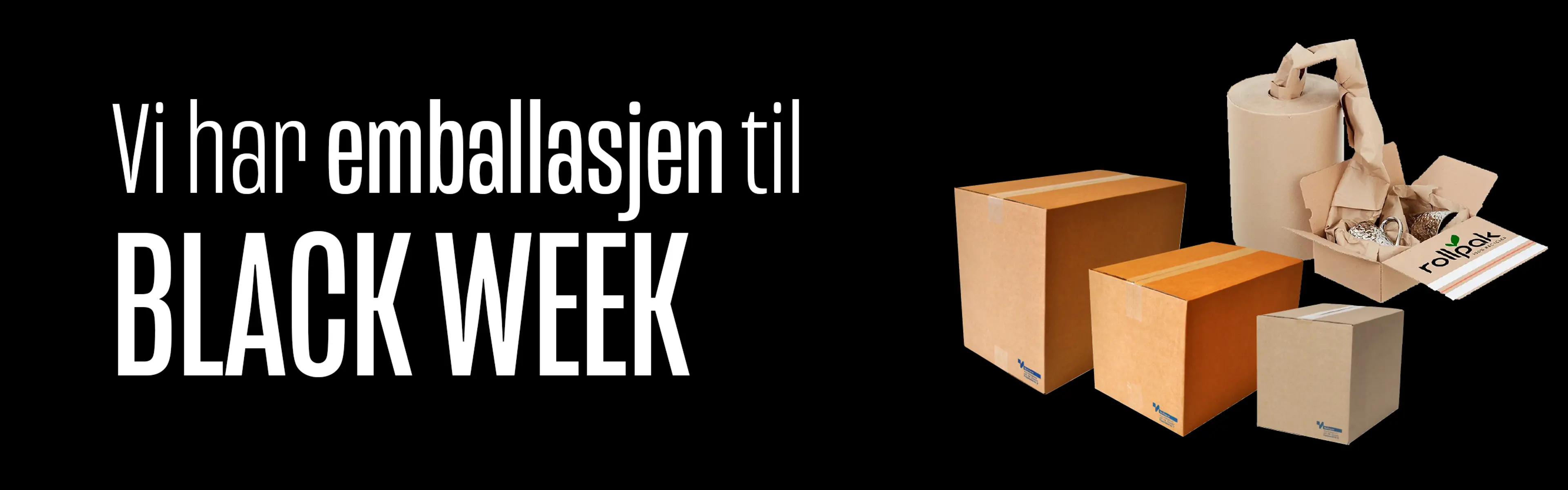 Black week-emballasje