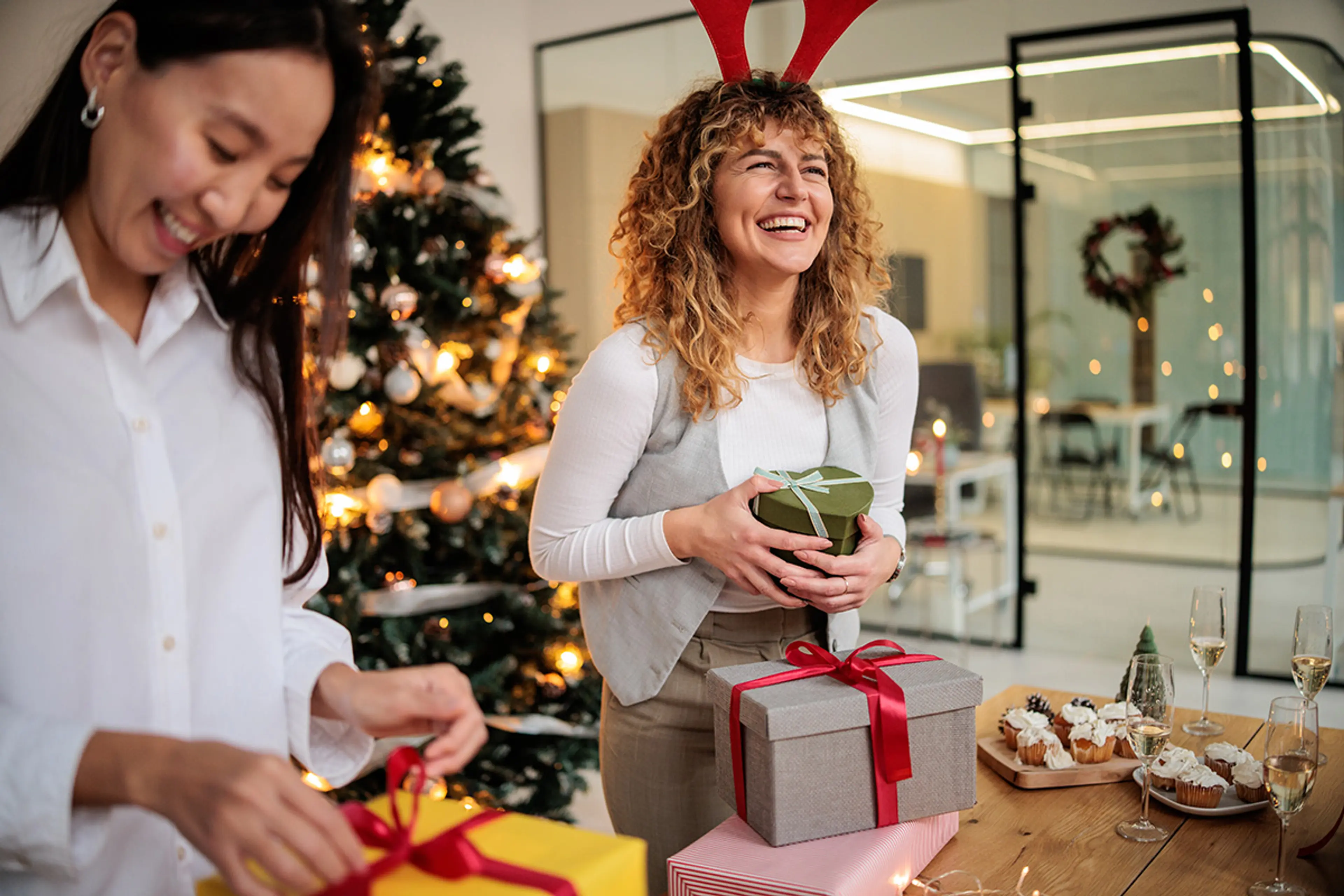 Innpakking av julegaver