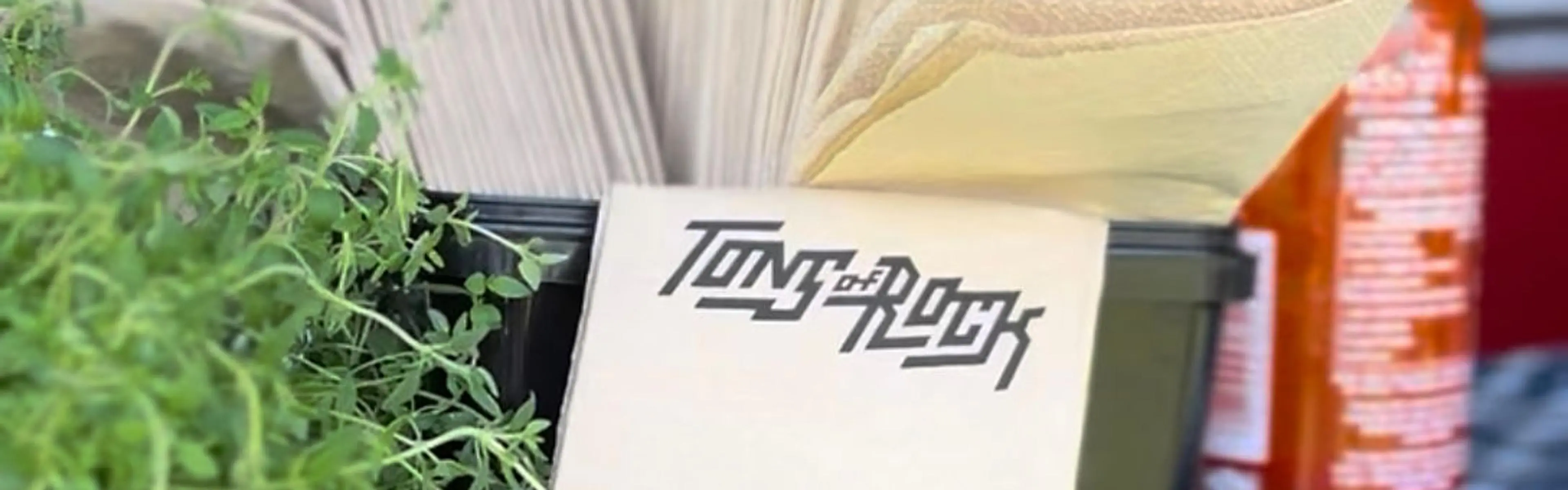 Serviett med trykk Tons of Rock