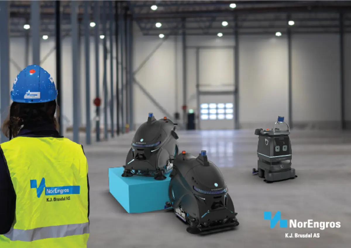 Lionsbot i vårt nye tilskudd og logostikkbygg på Osterøy.