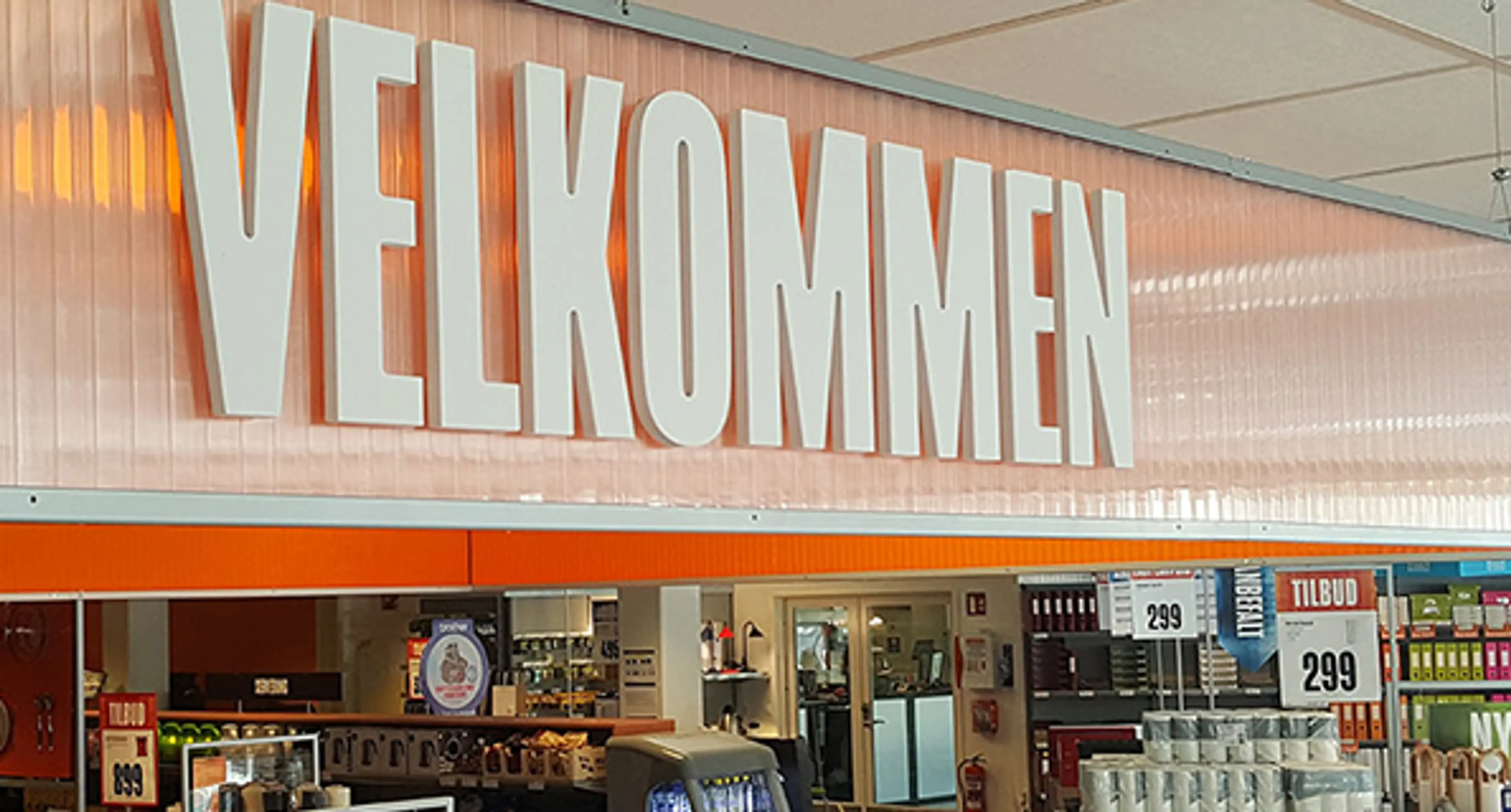 Velkommen til butikken