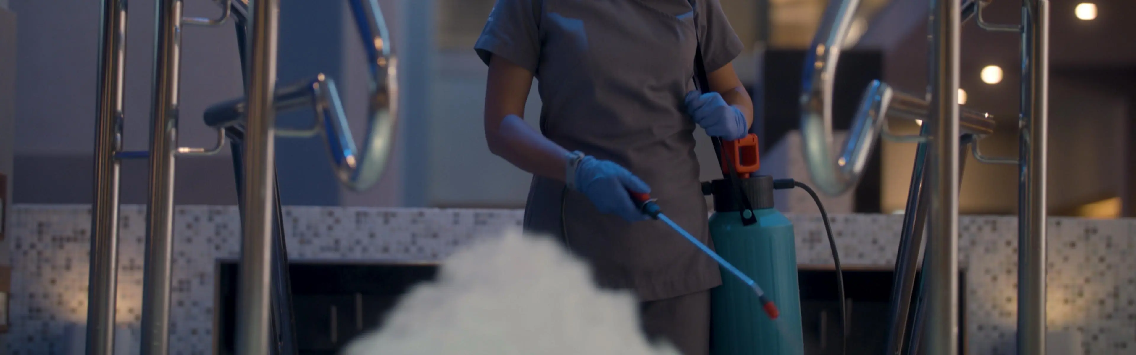 Renholder på The Well