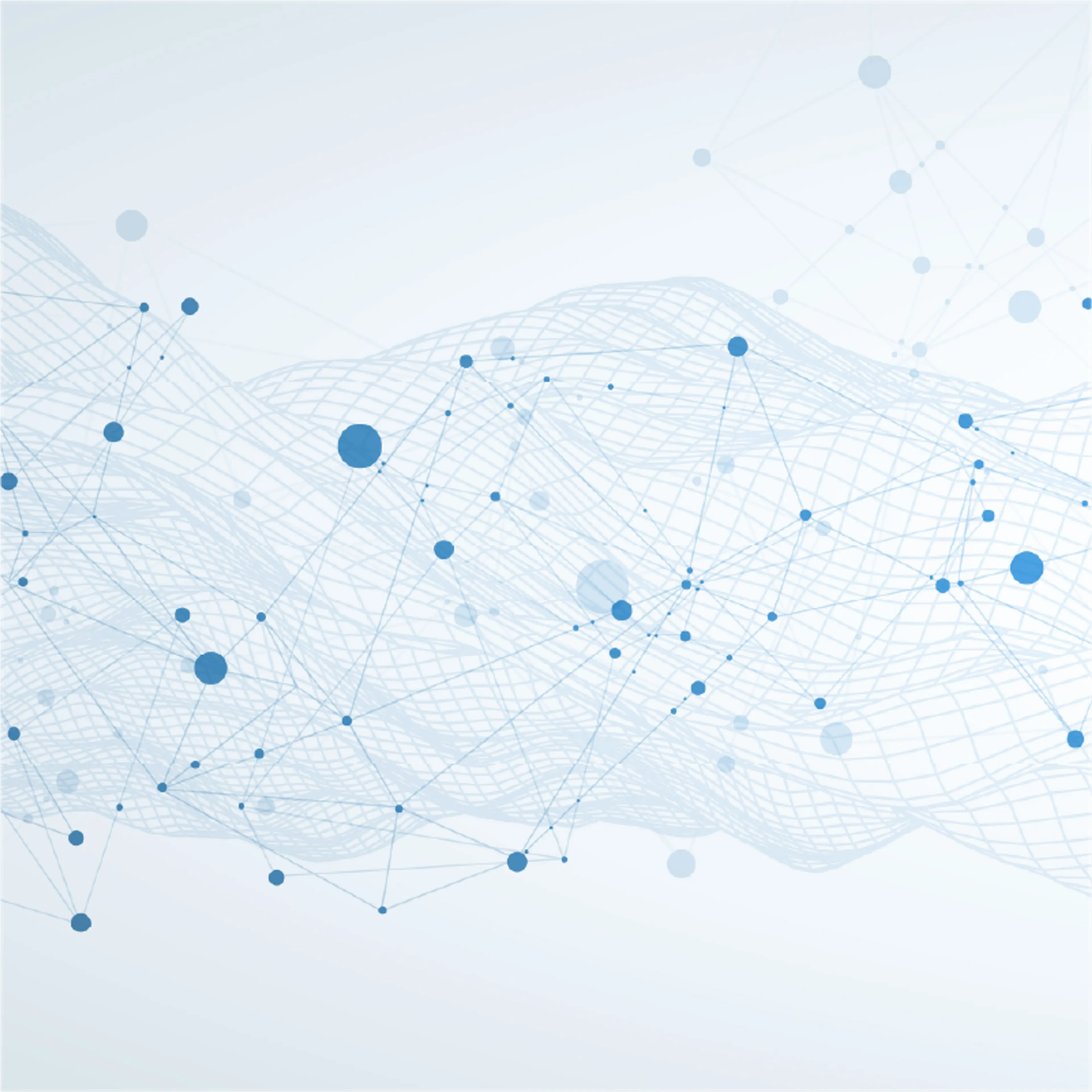 Illustrasjon av digital dataflyt som symboliserer EPJ-integrasjon