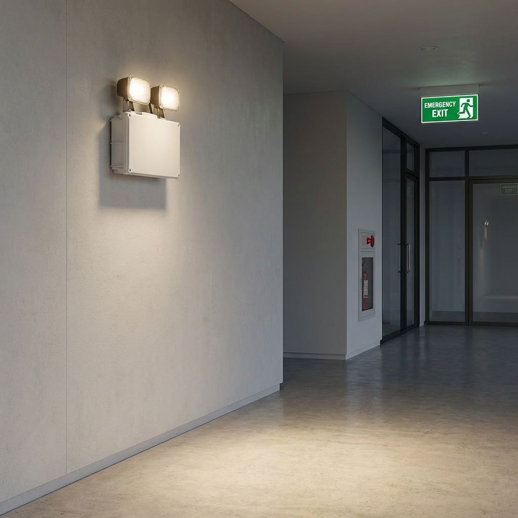 Emergency Light Twin Spot view 3