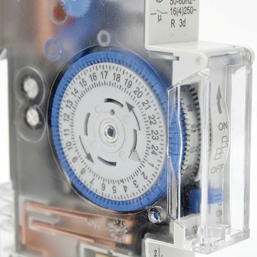 Analogue time switch view 2