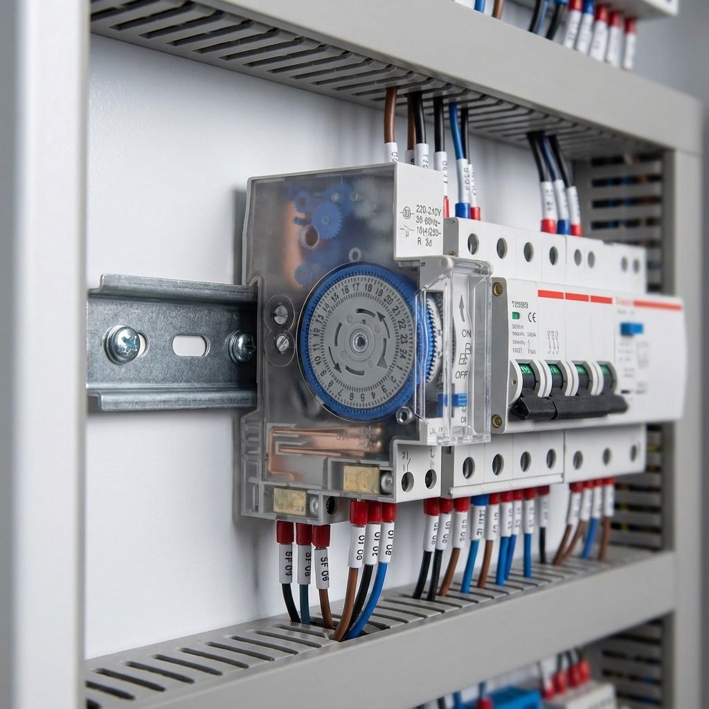 Analogue time switch view 3