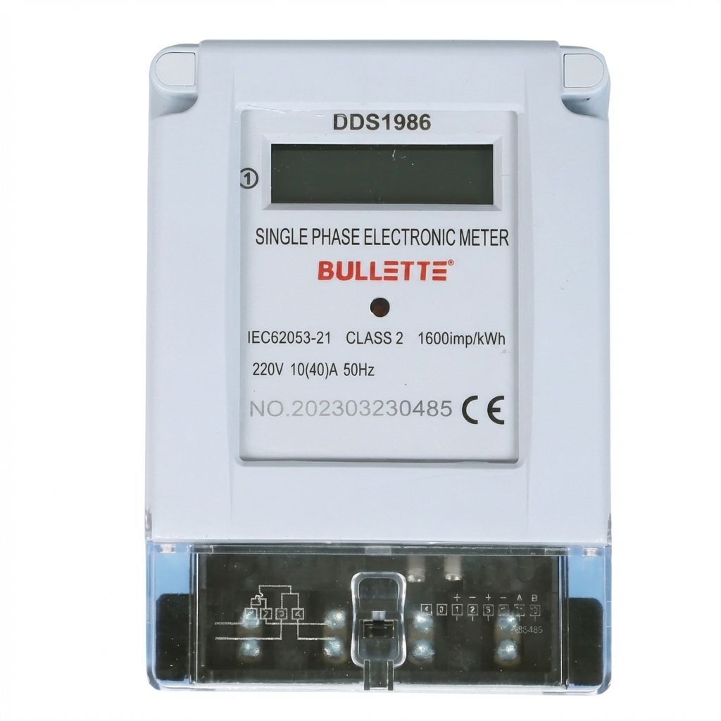 Electronic Single Phase Eenergy Meters