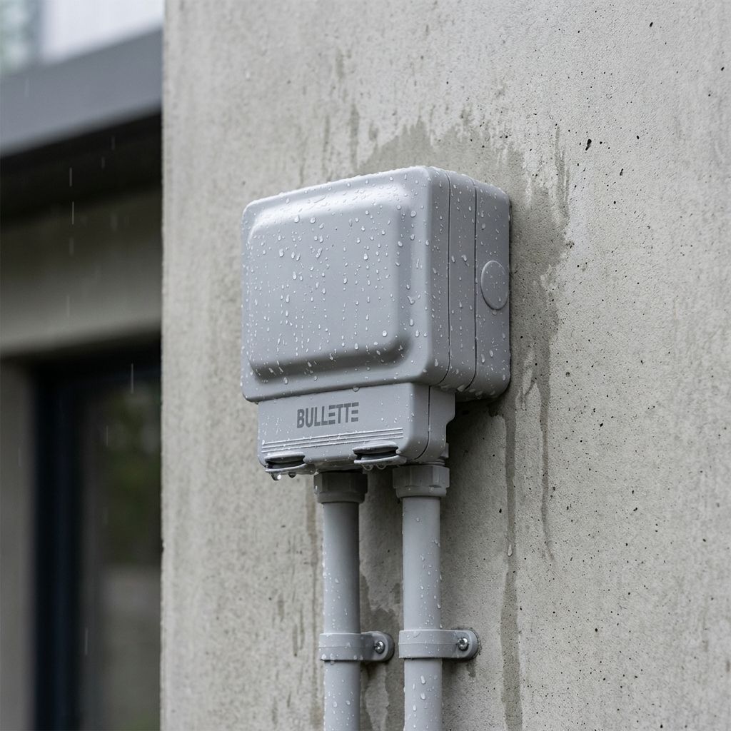 13A 2G Switch Socket Grey IP66 view 3