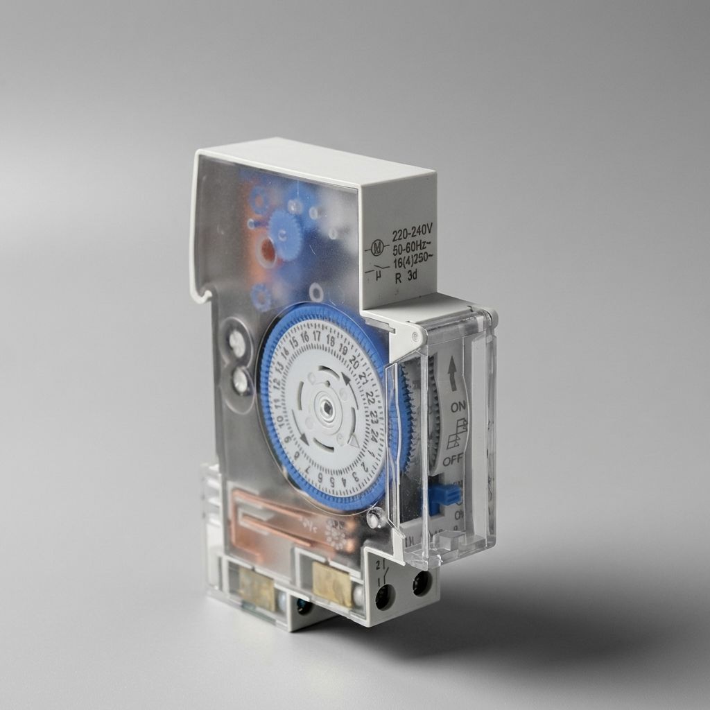 Analogue time switch